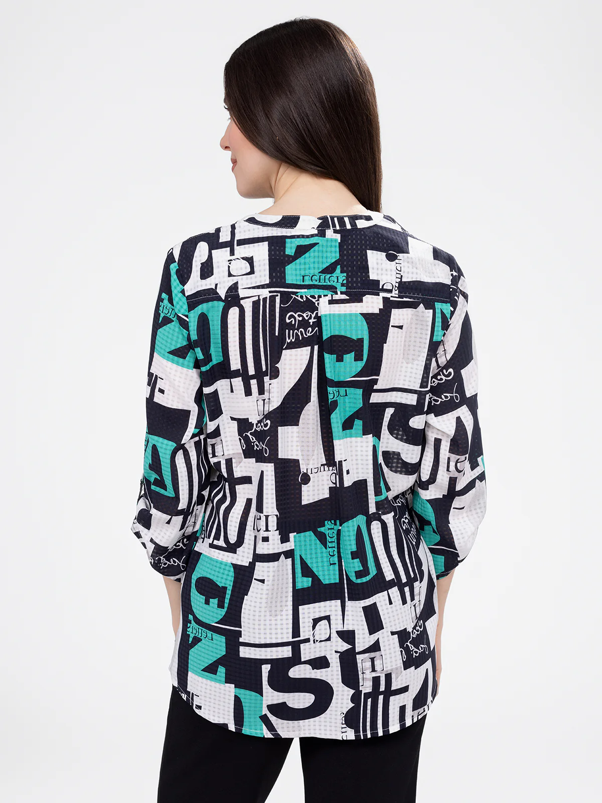 Blouse à manches 3/4 - Image 3