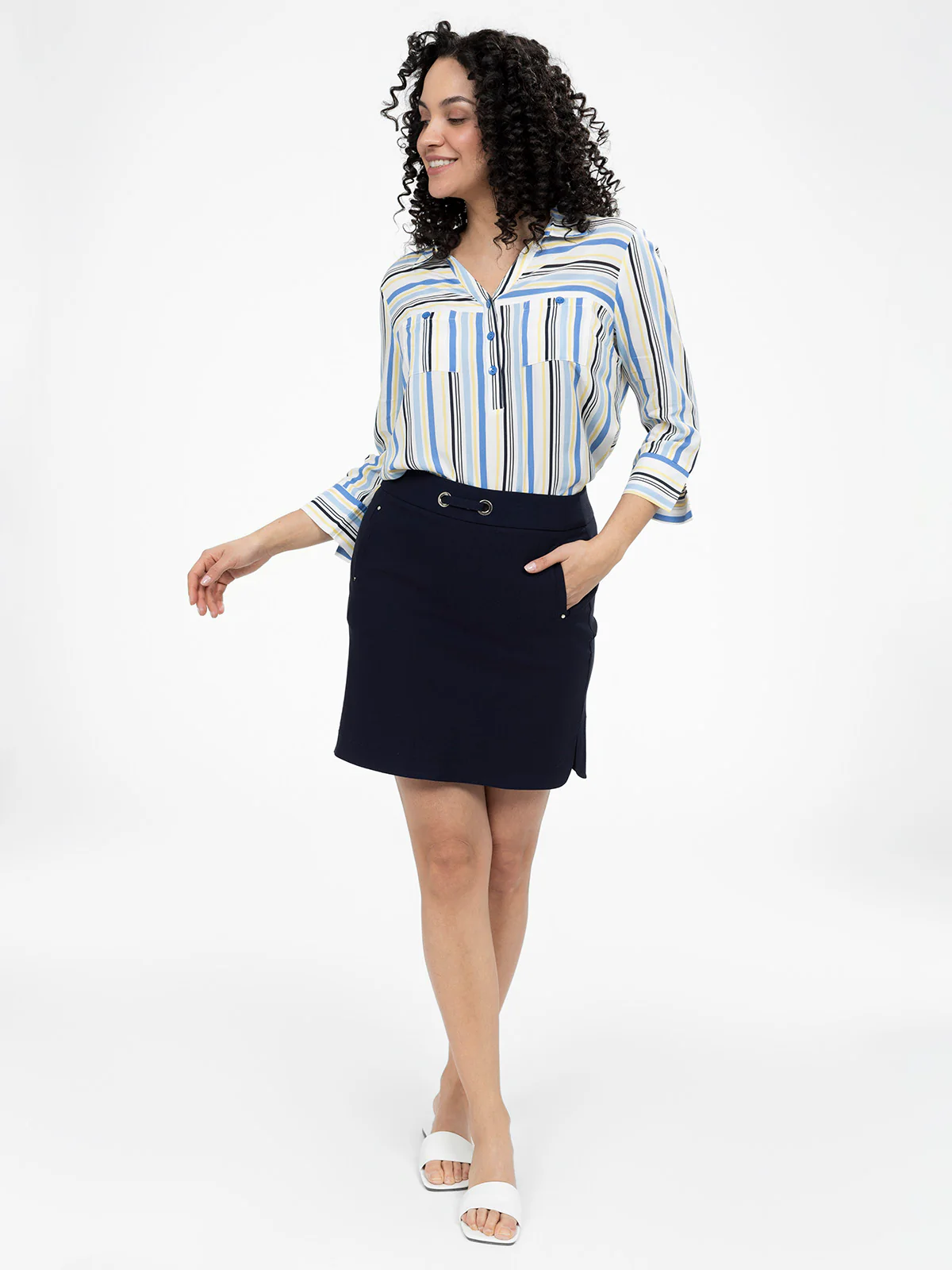 Blouse à manches 3/4 - Image 2