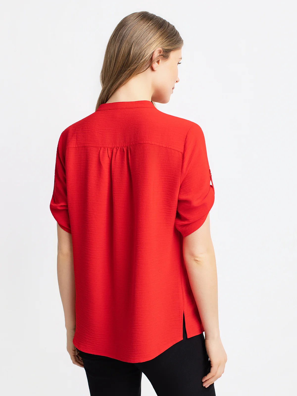 Blouse ample à manches 3/4 avec boutons - Image 11