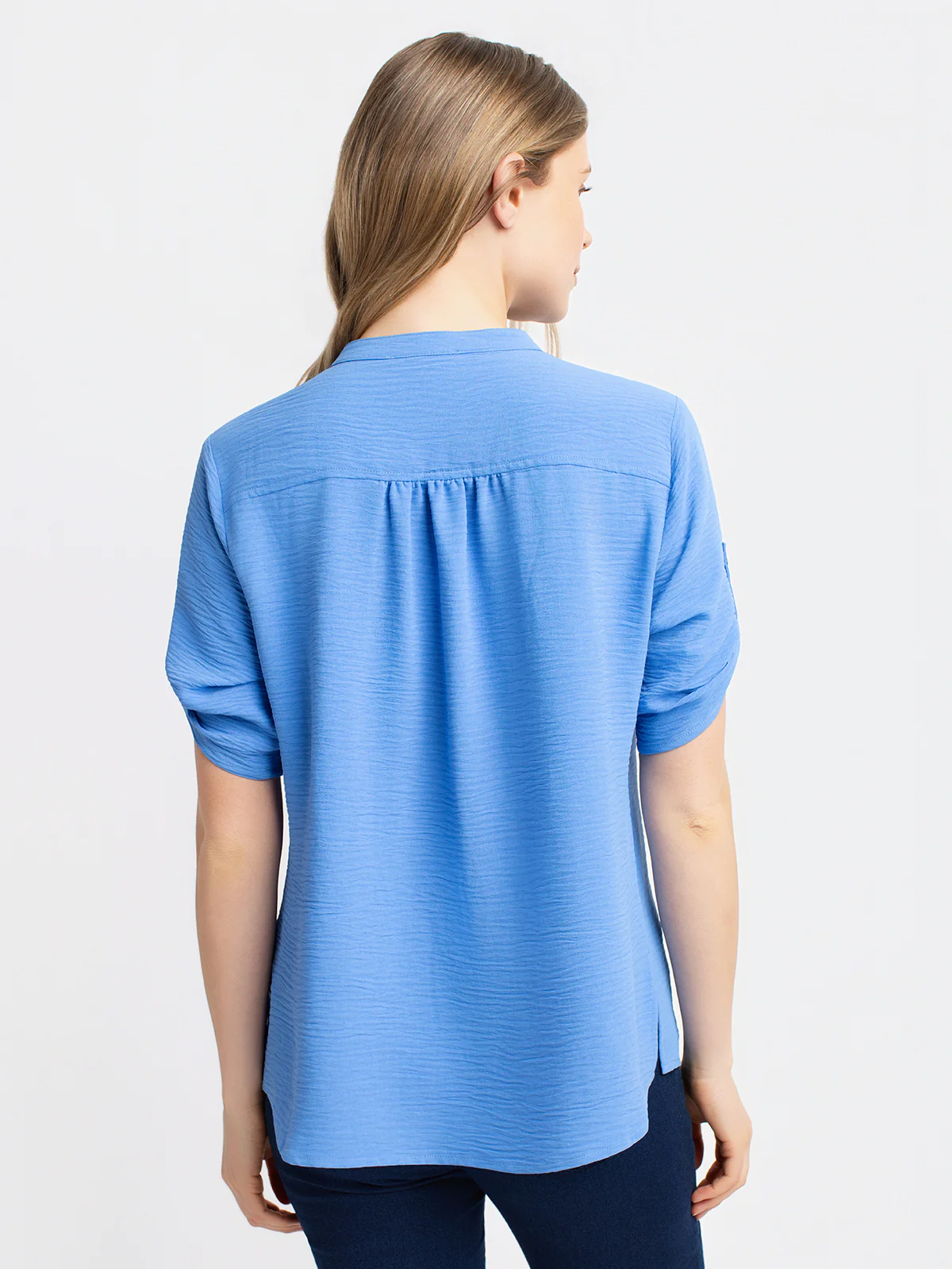 Blouse ample à manches 3/4 avec boutons - Image 15
