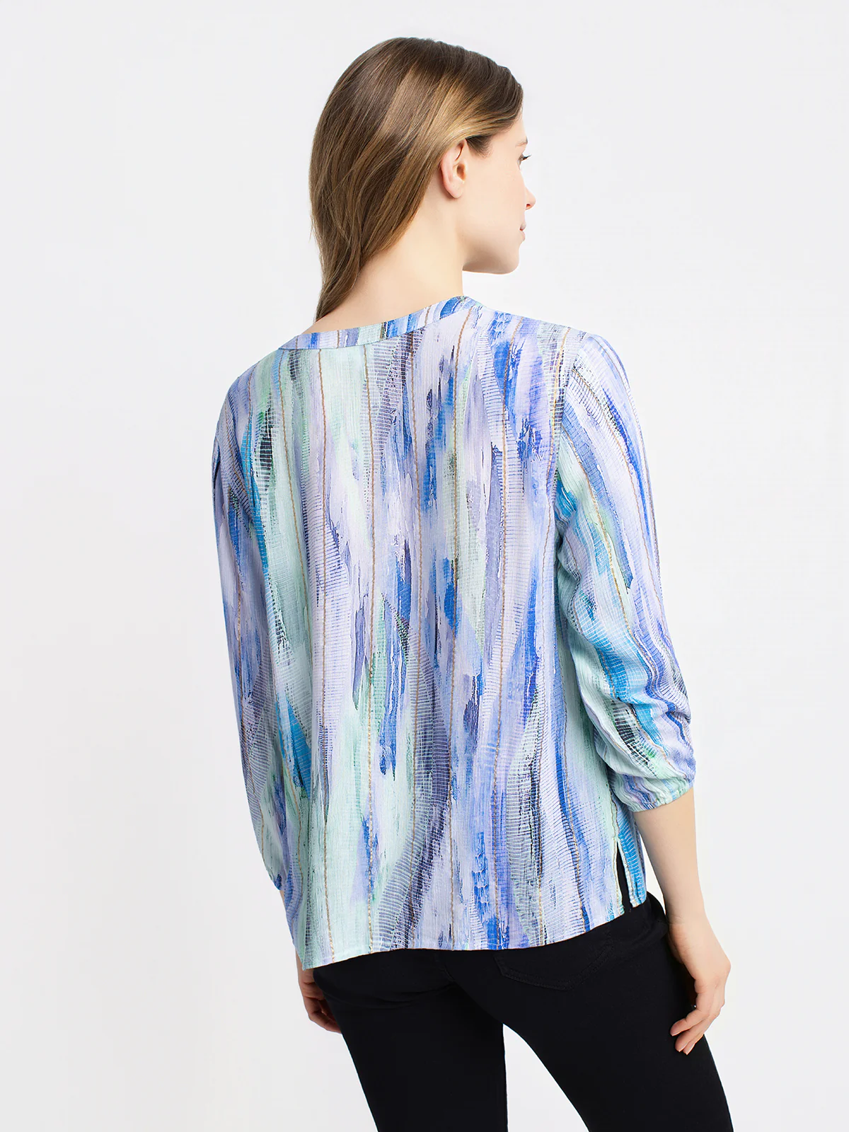 Blouse ample à manches 3/4 - Image 3