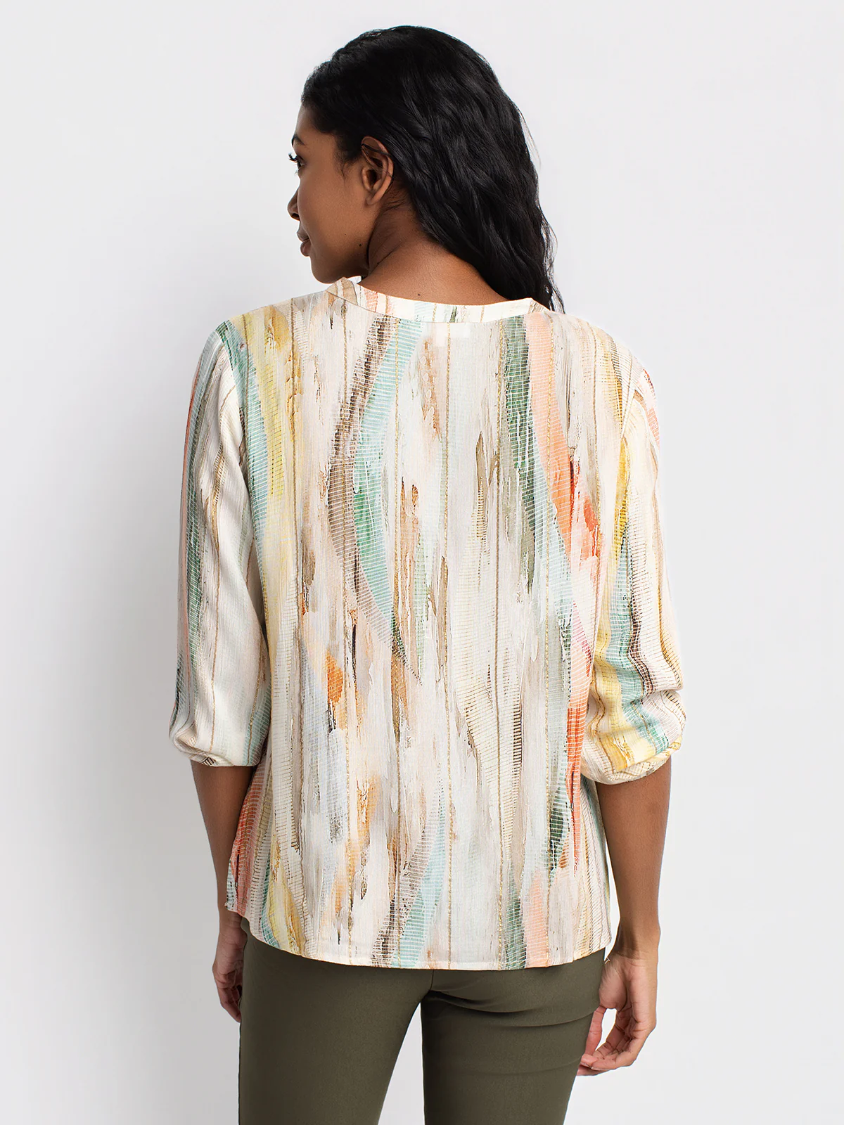 Blouse ample à manches 3/4 - Image 7