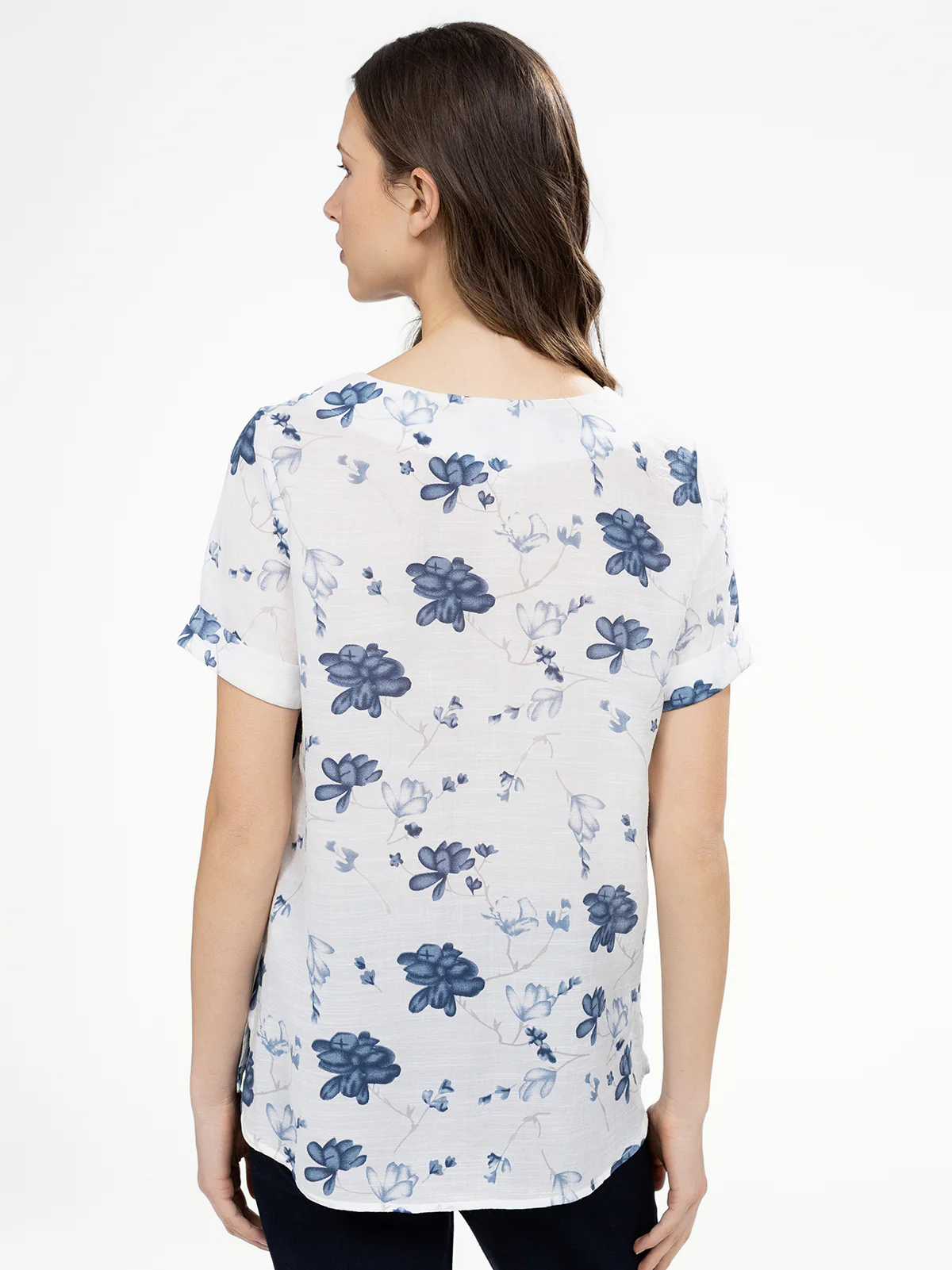 Blouse ample à manches courtes - Image 3