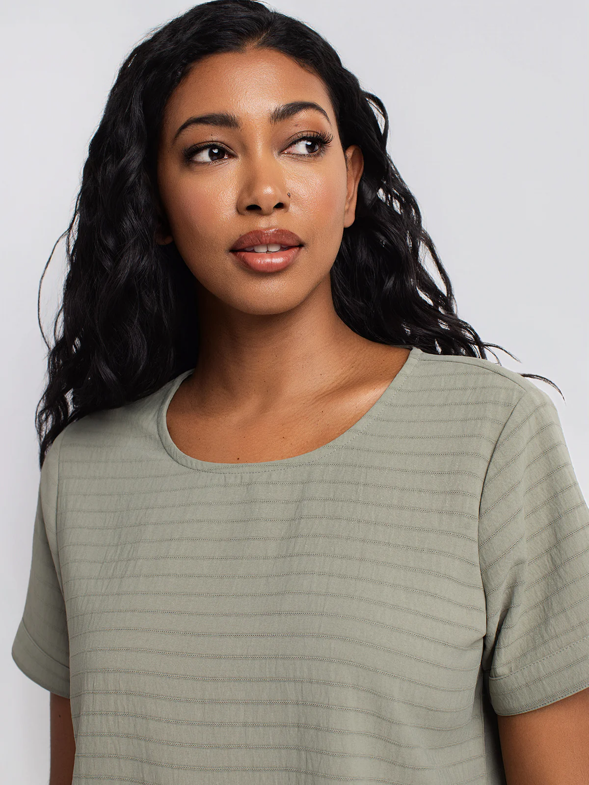 Blouse ample à manches courtes - Image 9