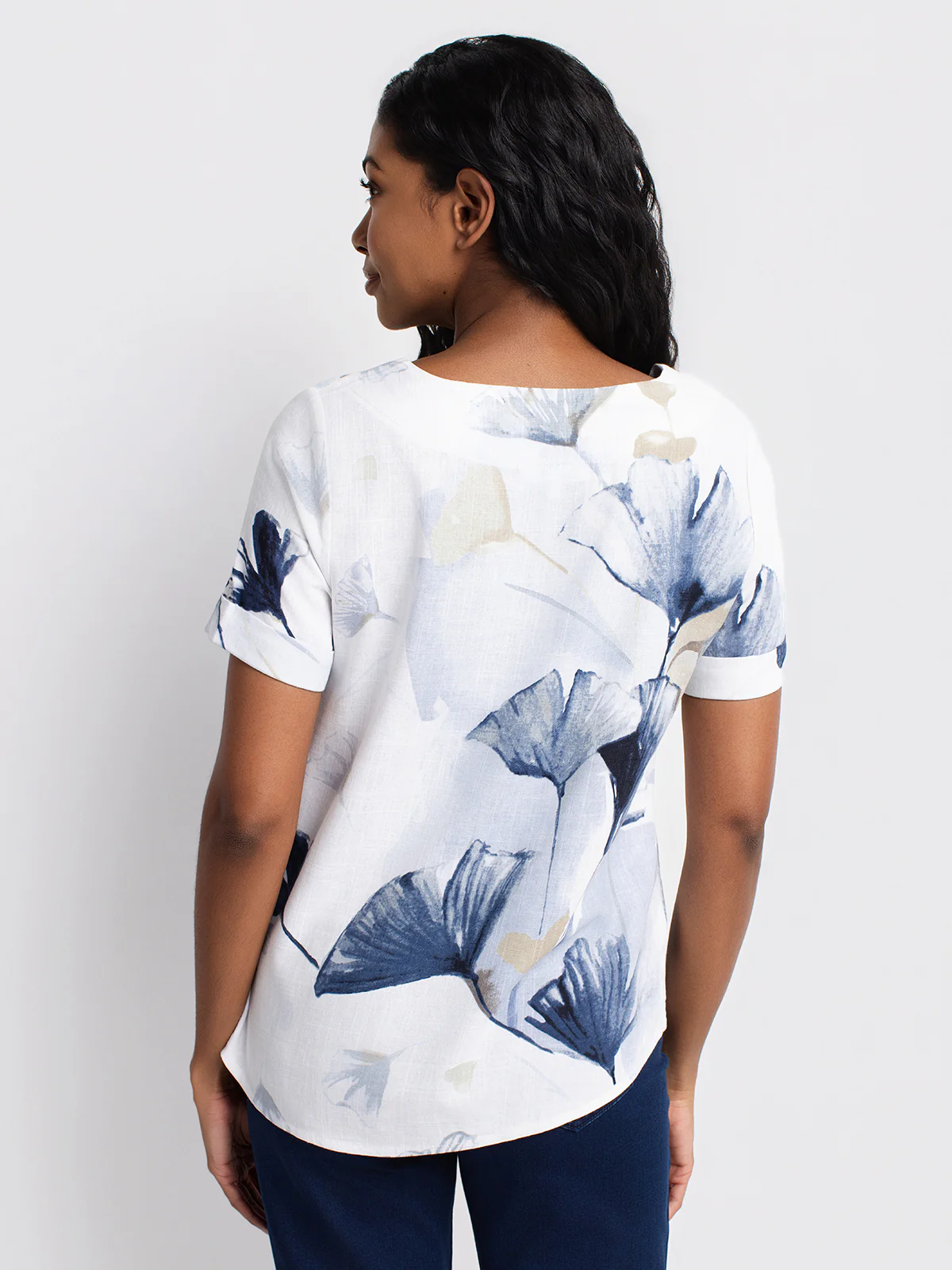 Blouse ample à manches courtes - Image 7