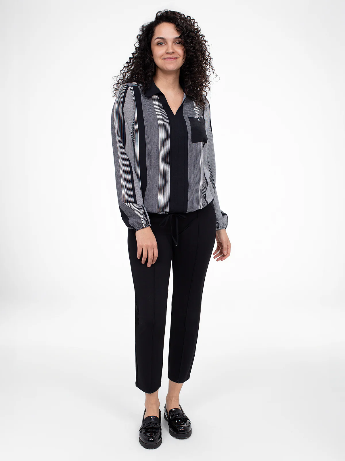 Blouse ample à manches longues - Image 2