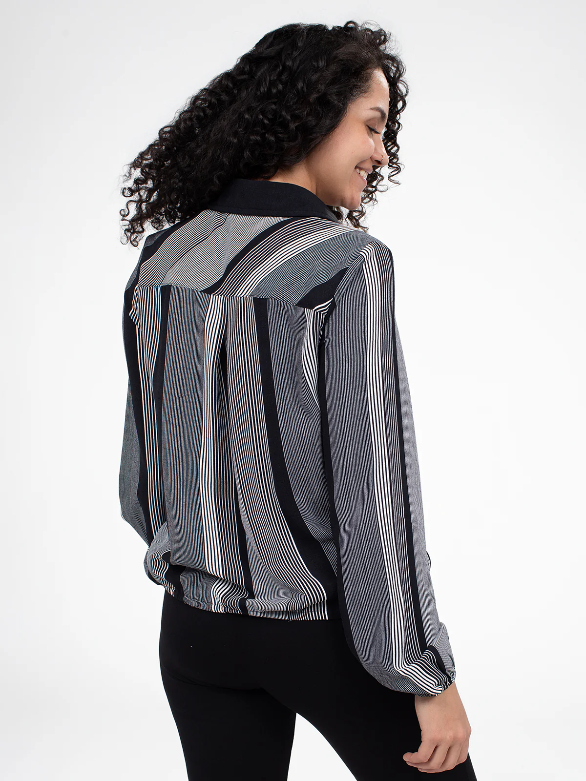 Blouse ample à manches longues - Image 3