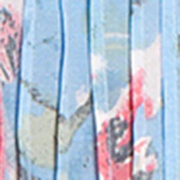 Blouse longueur tunique ample à manches 3/4 avec boutons - Image 8