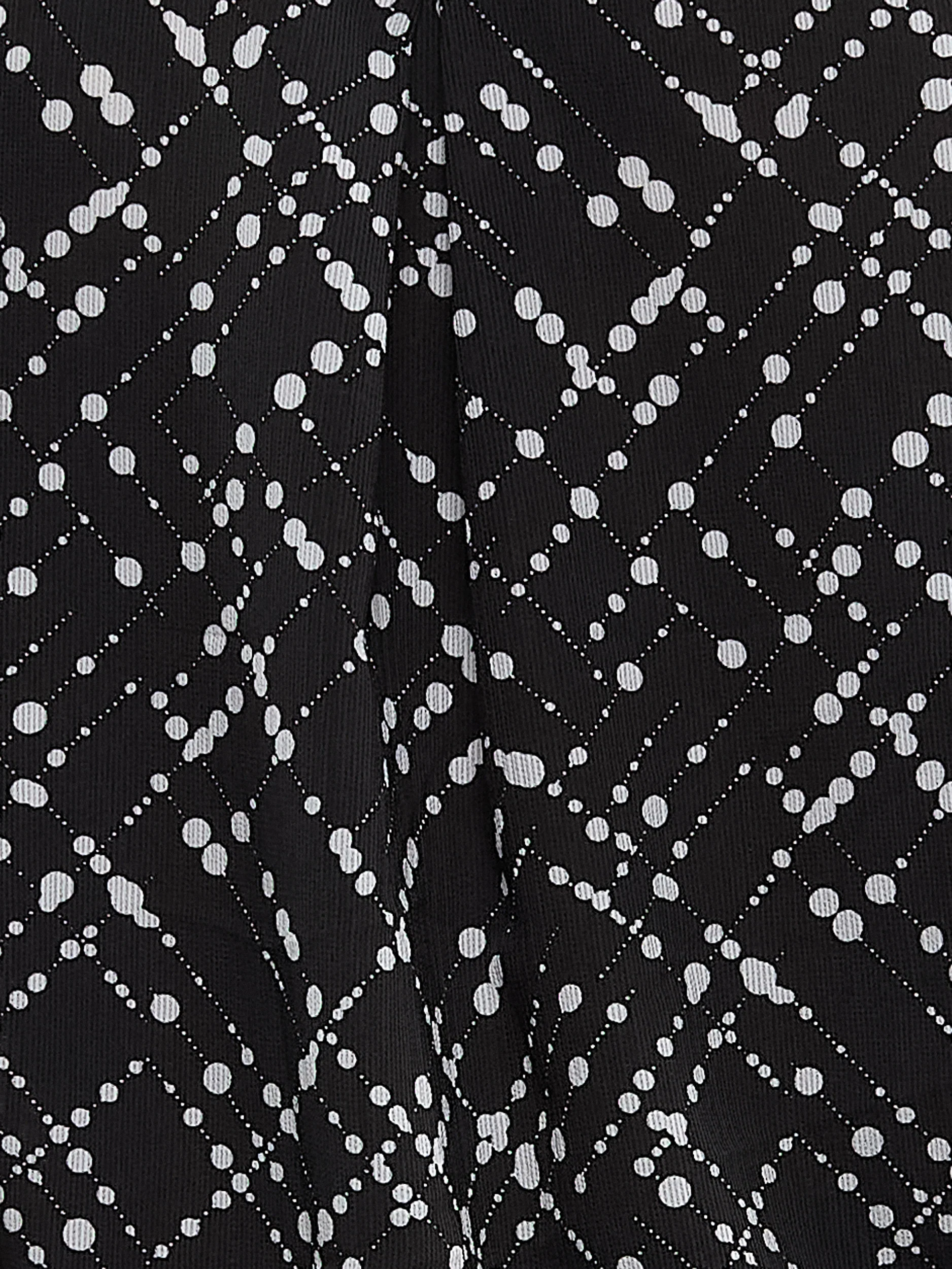 Blouse longueur tunique semi-ajustée à manches 3/4 avec boutons - Image 4