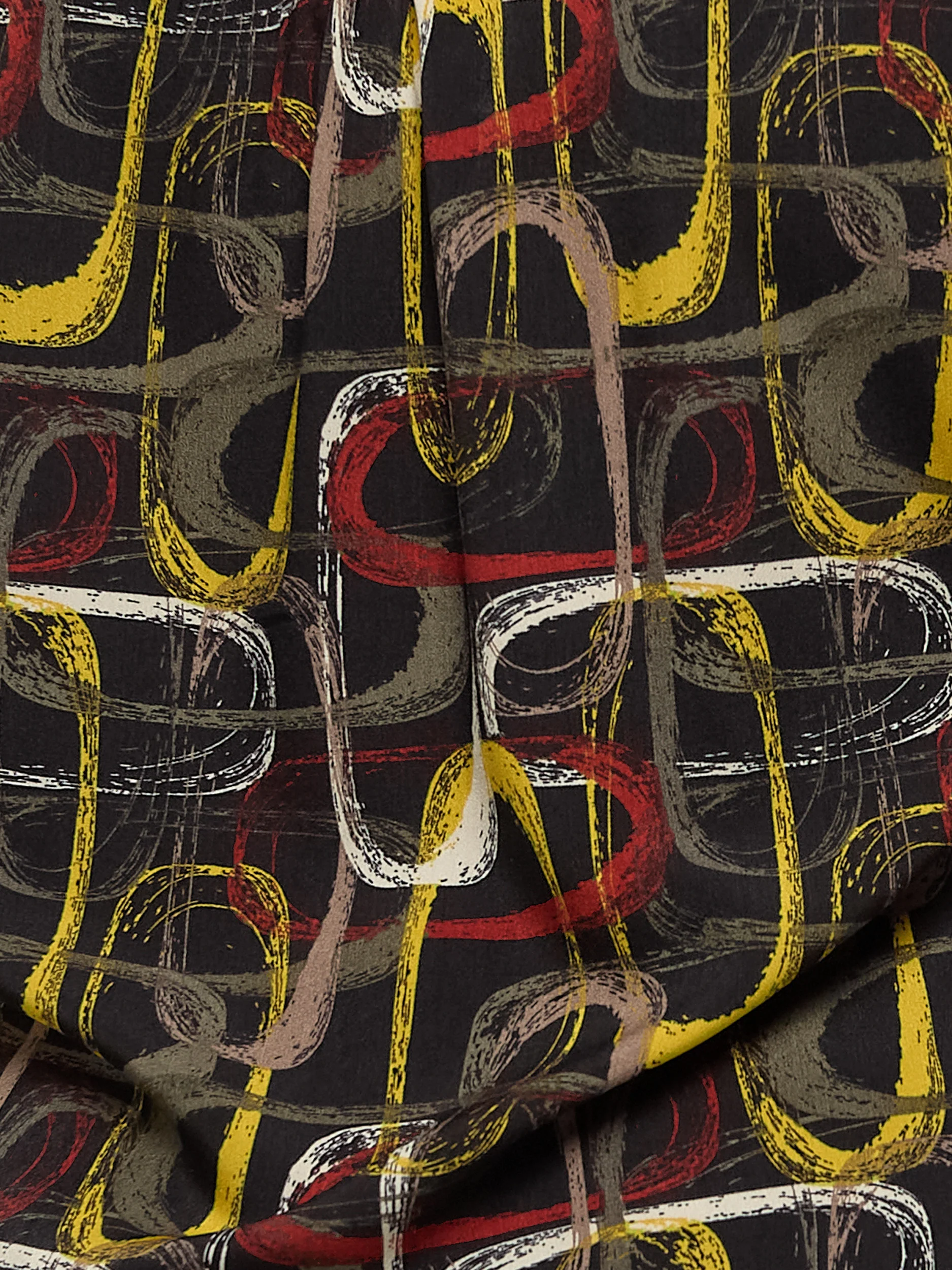 Blouse longueur tunique semi-ajustée à manches 3/4 avec boutons - Image 8