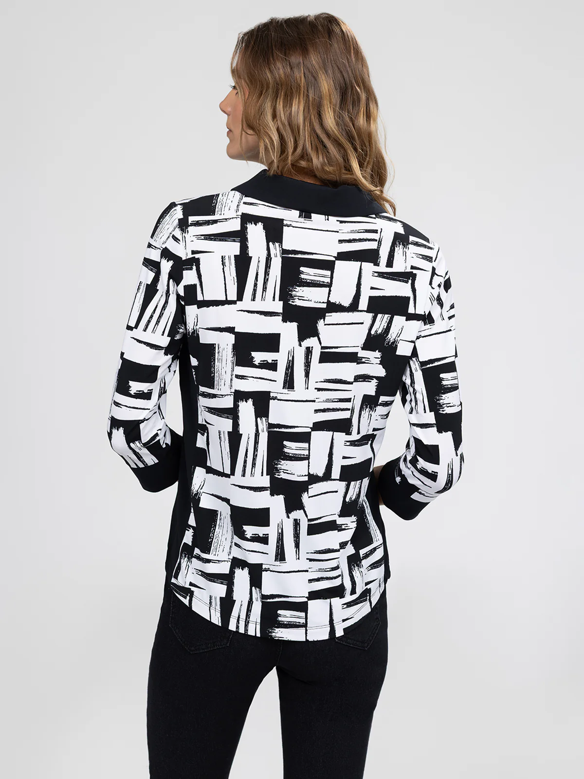 Blouse semi-ajustée à manches 3/4 avec boutons - Image 11