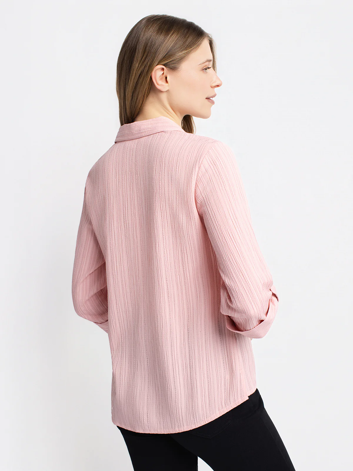 Blouse semi-ajustée à manches 3/4 avec boutons - Image 15