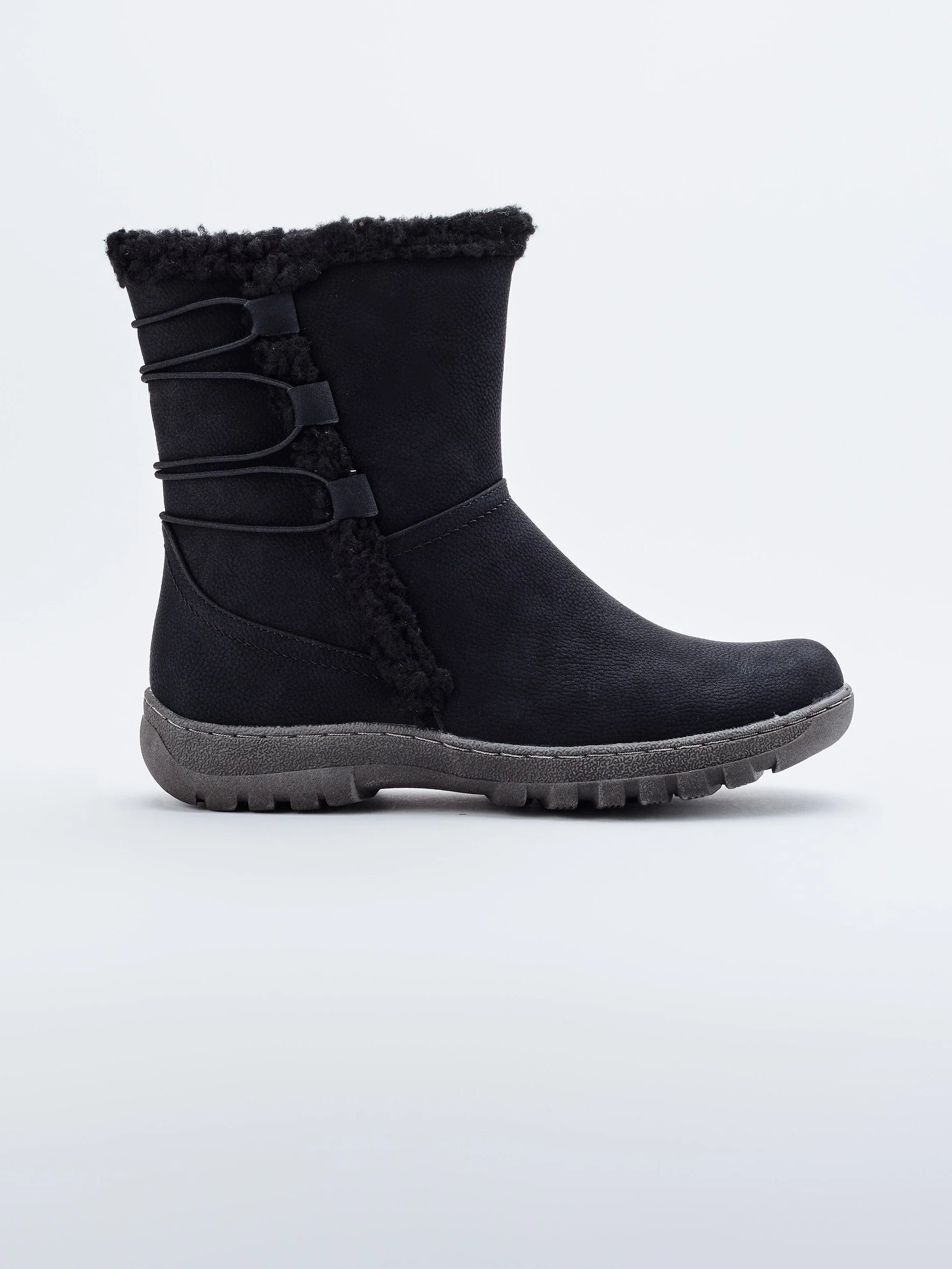 Bottes d'hiver à talons plats