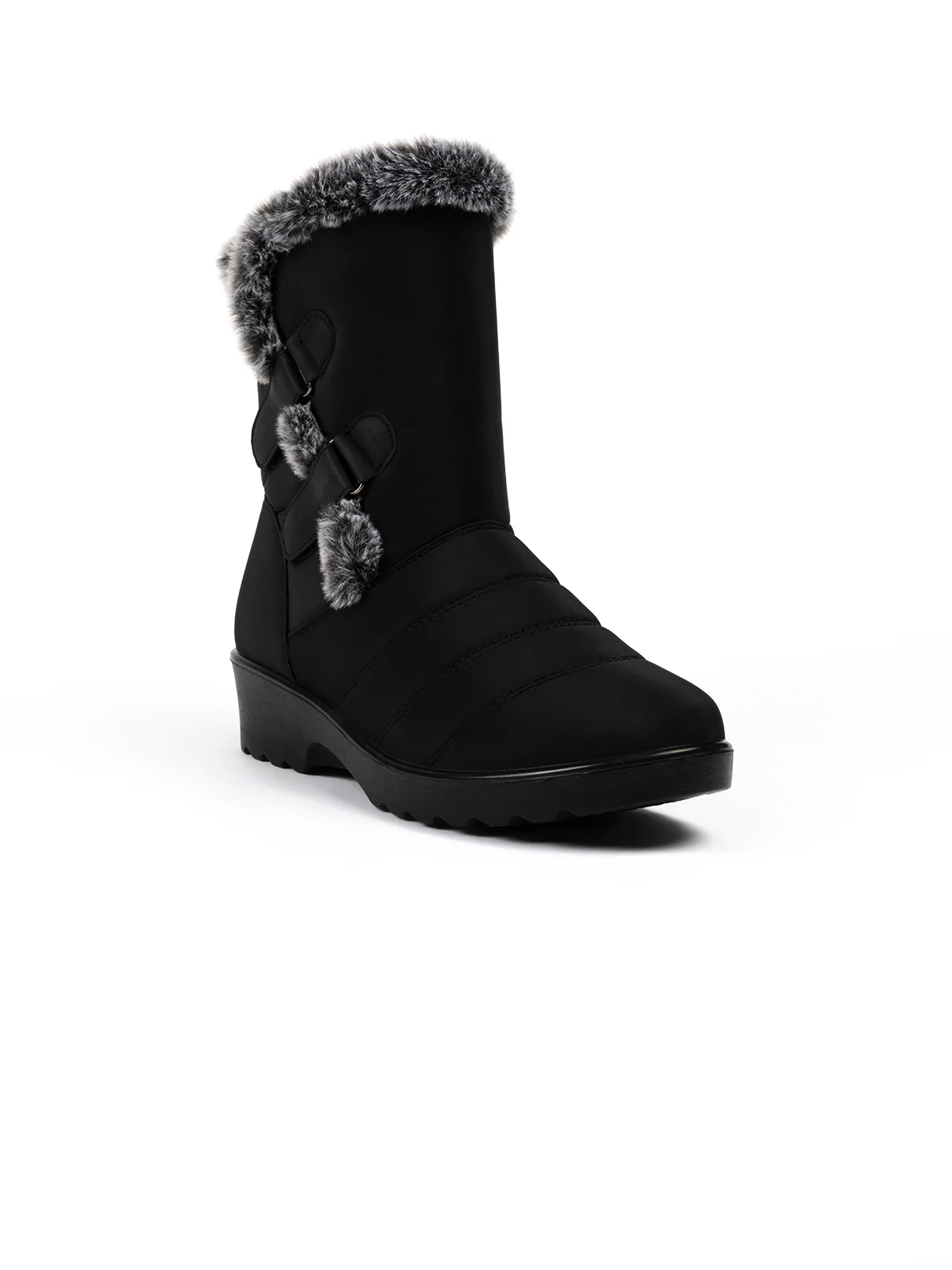 Bottes d'hiver à talons plats - Image 3
