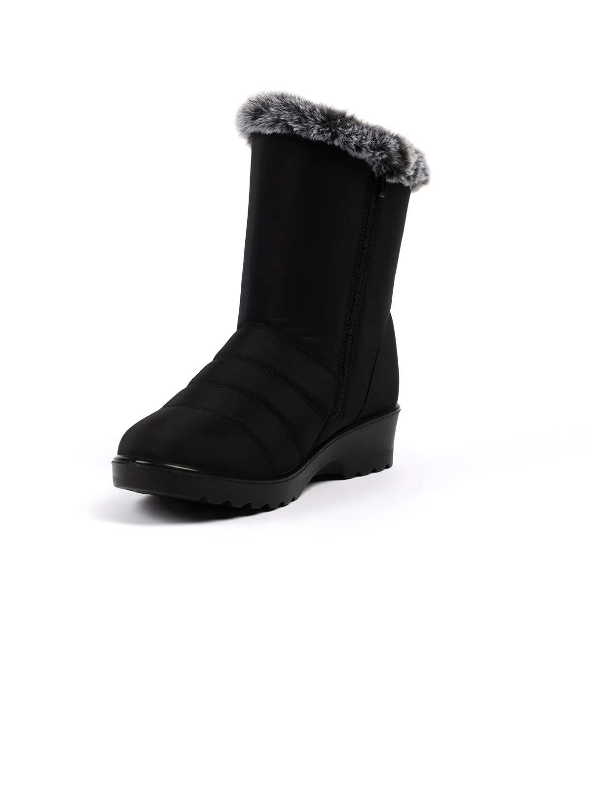 Bottes d'hiver à talons plats - Image 7