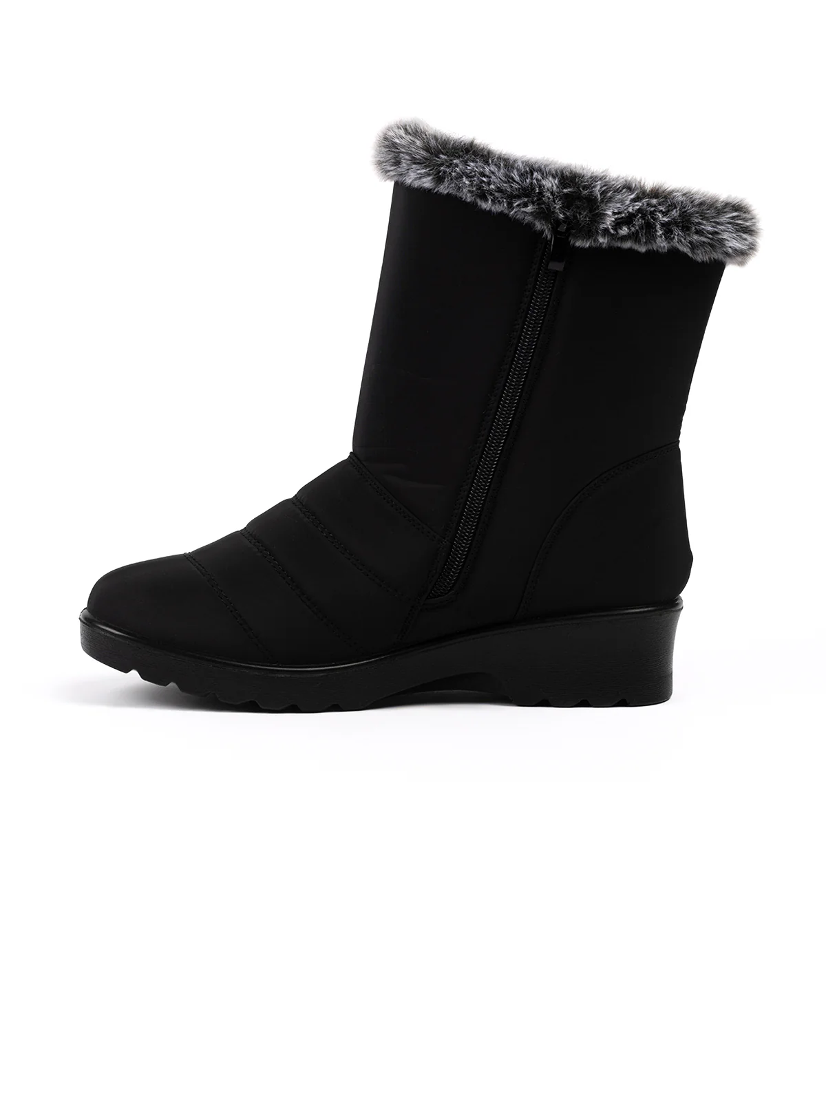 Bottes d'hiver à talons plats - Image 9