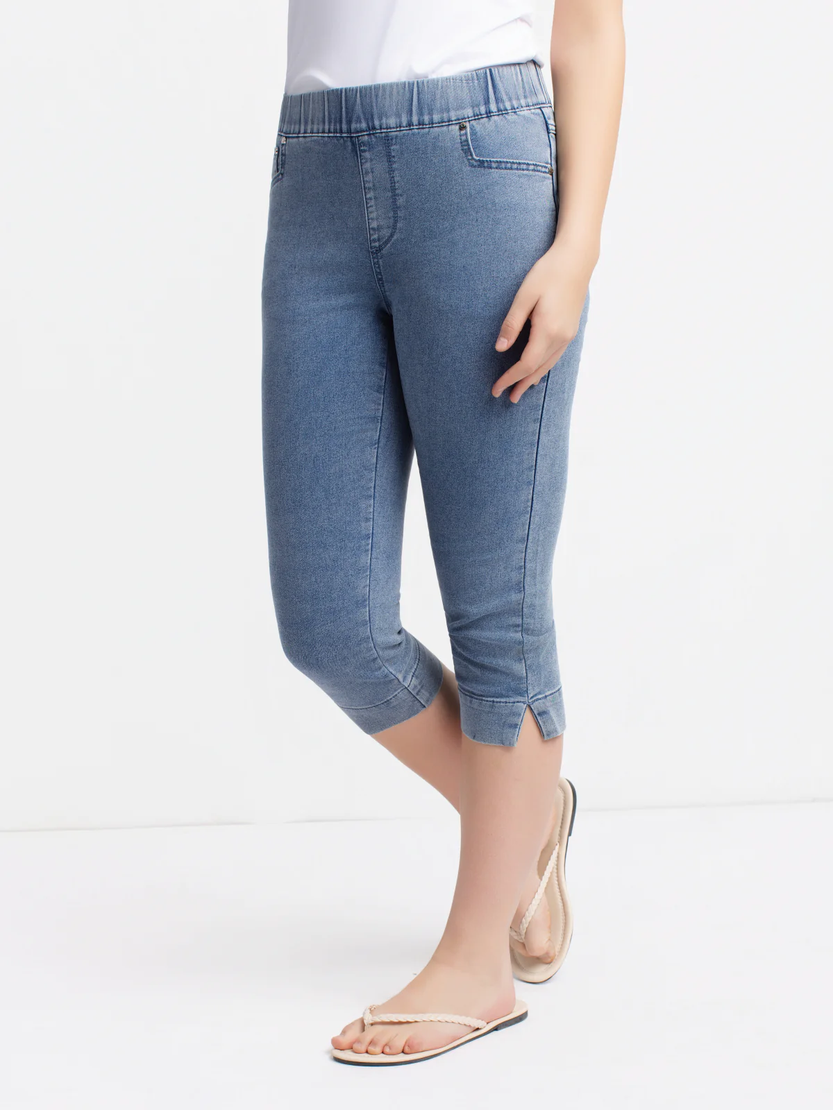 Capri en denim extensible - Image 15