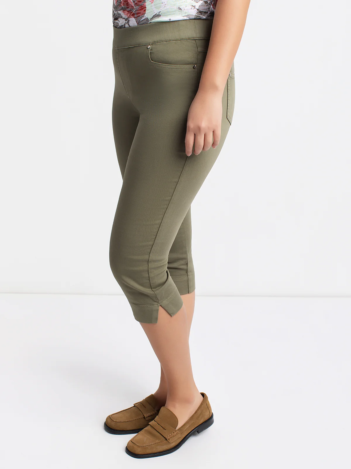 Capri en denim extensible - Image 5