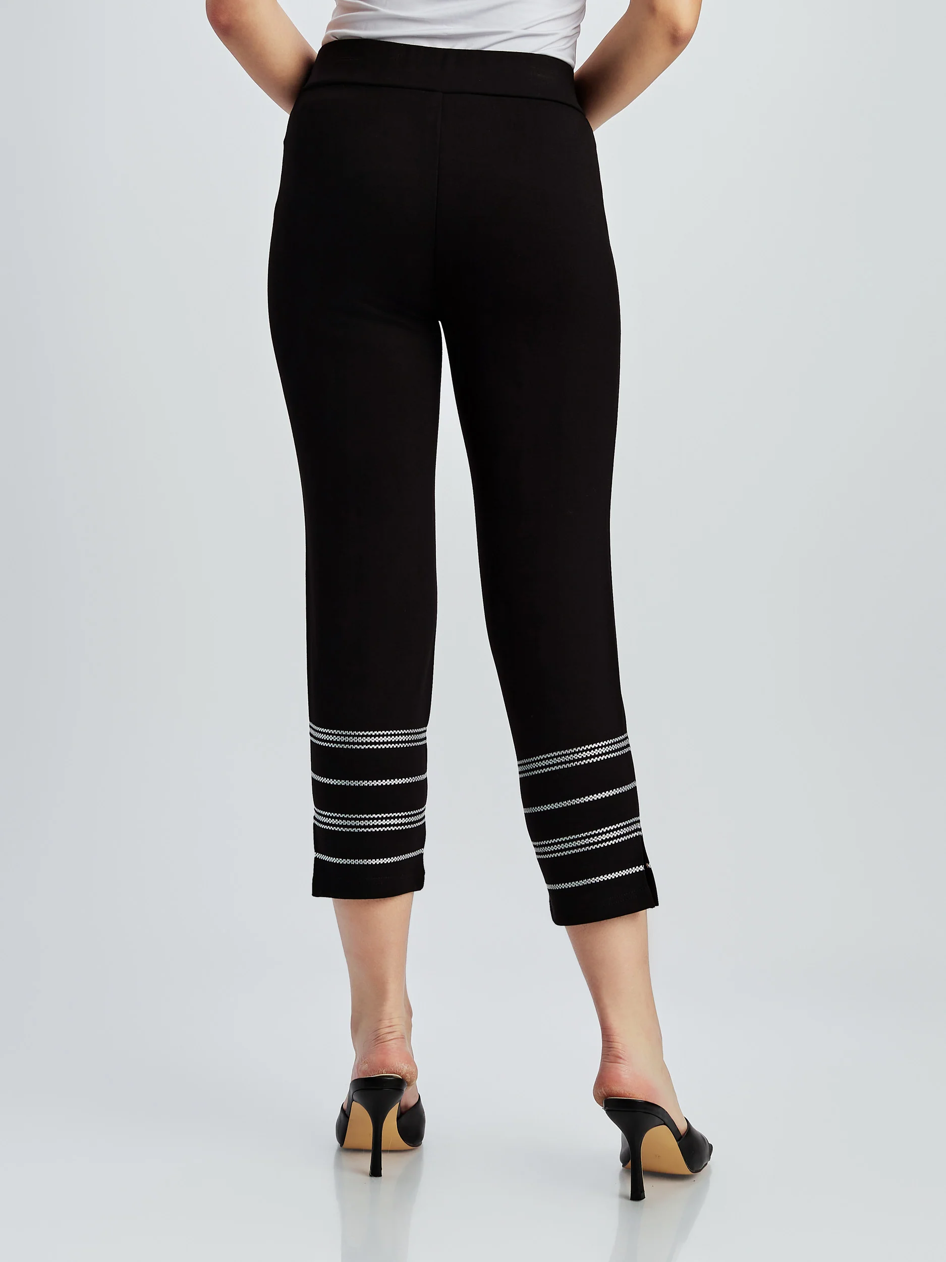 Capri étroit ajusté en tricot à enfiler - Image 7