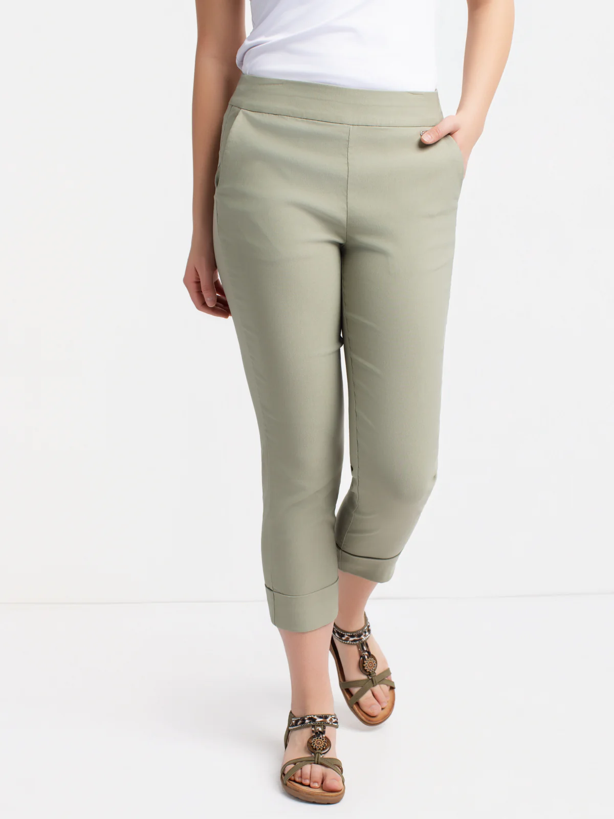 Capri habillé étroit semi-ajusté à enfiler - Image 10
