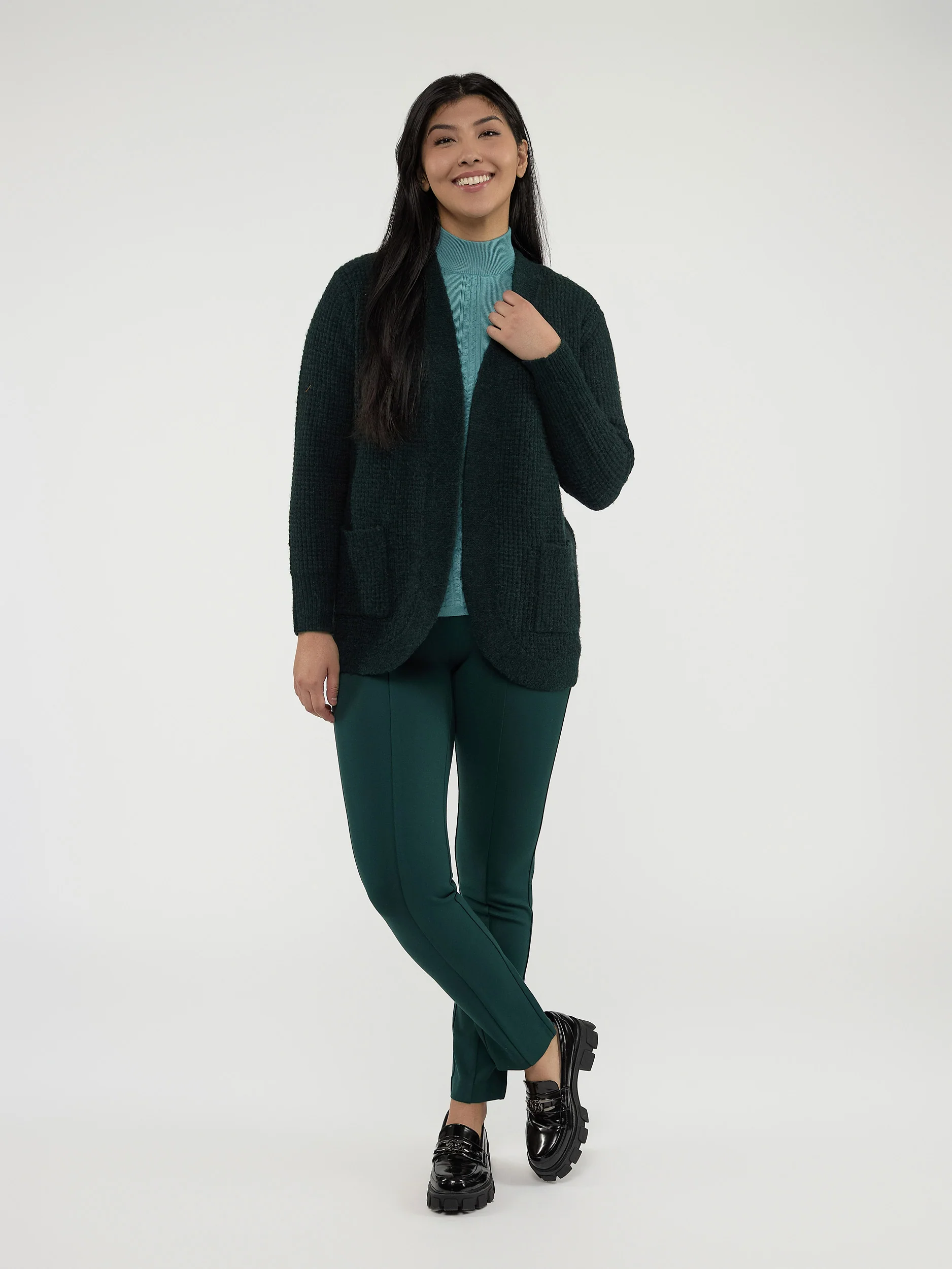 Cardigan en tricot ouvert - Image 6