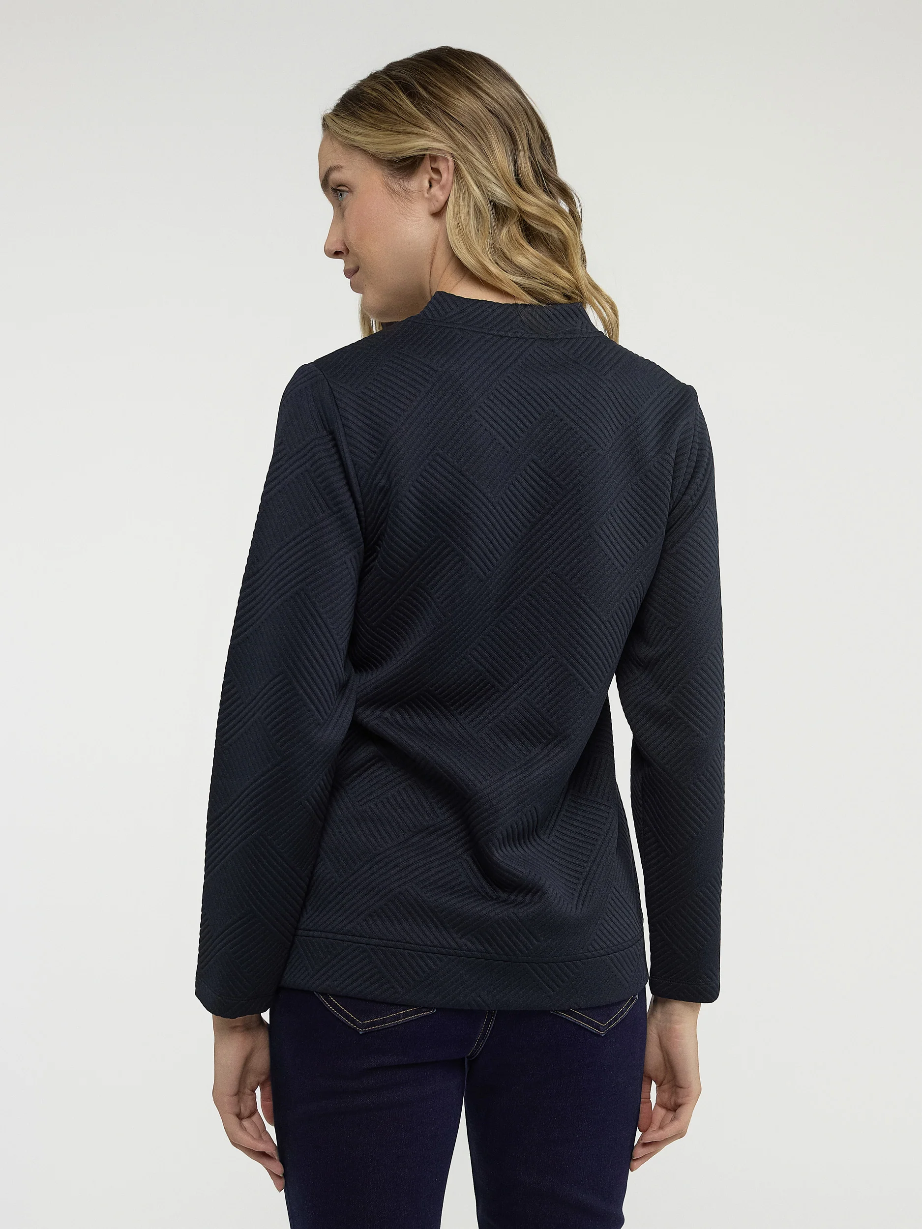 Cardigan semi-ajusté à manches longues - Image 3