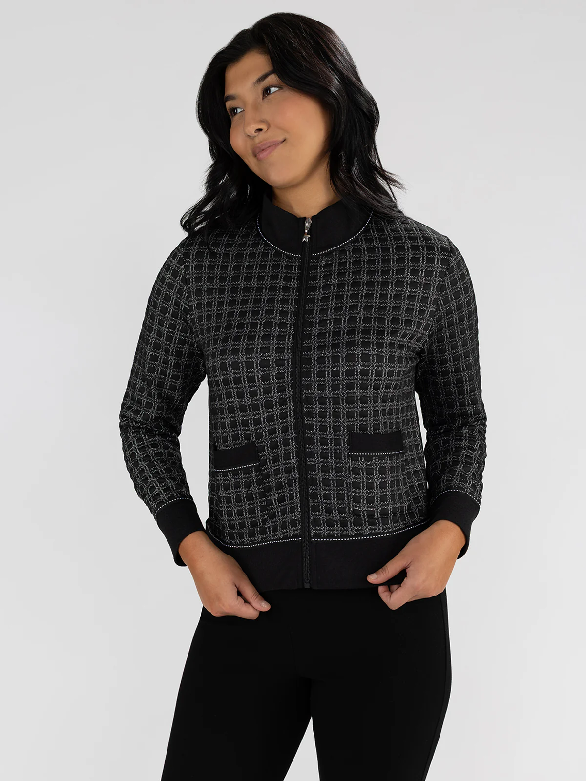 Cardigan semi-ajusté à manches longues - Image 6