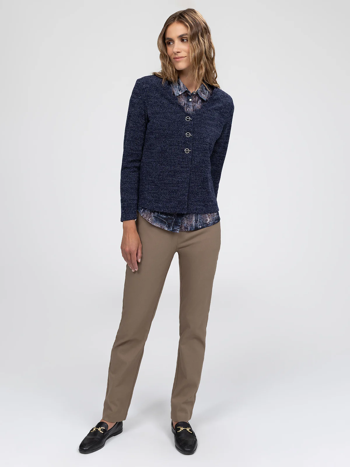 Cardigan semi-ajusté à manches longues - Image 10