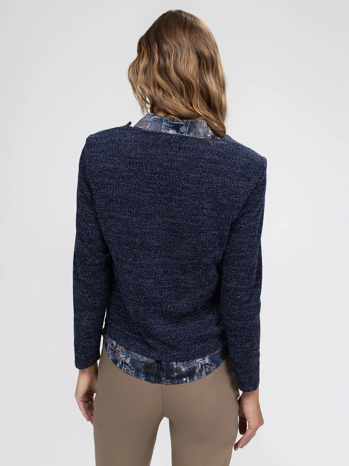 Cardigan semi-ajusté à manches longues - Image 11