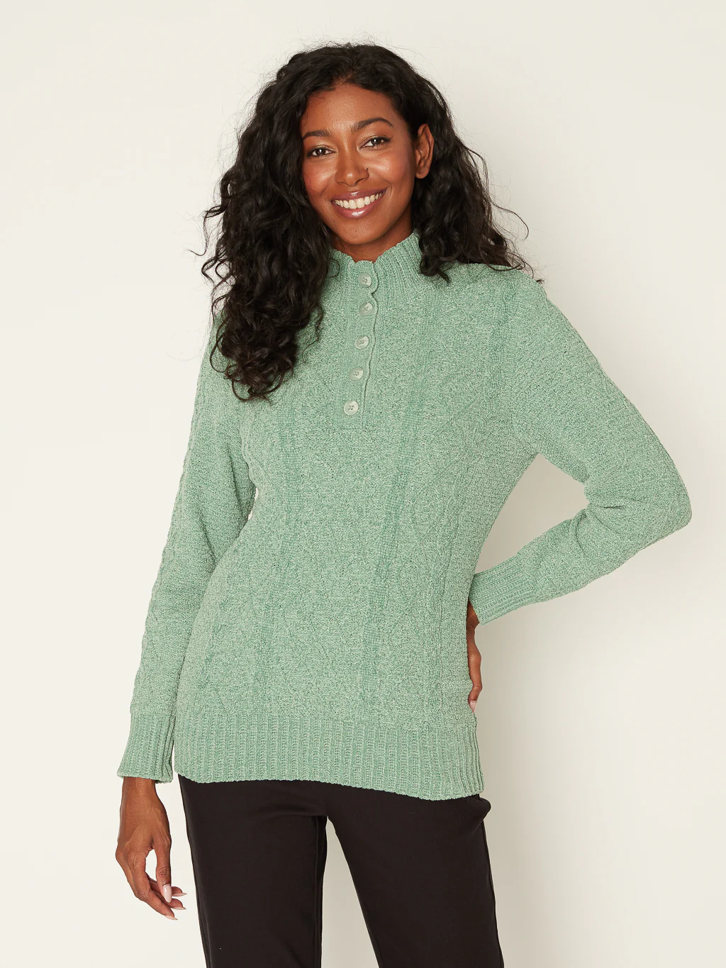 Chandail en tricot à manches longues - Image 25