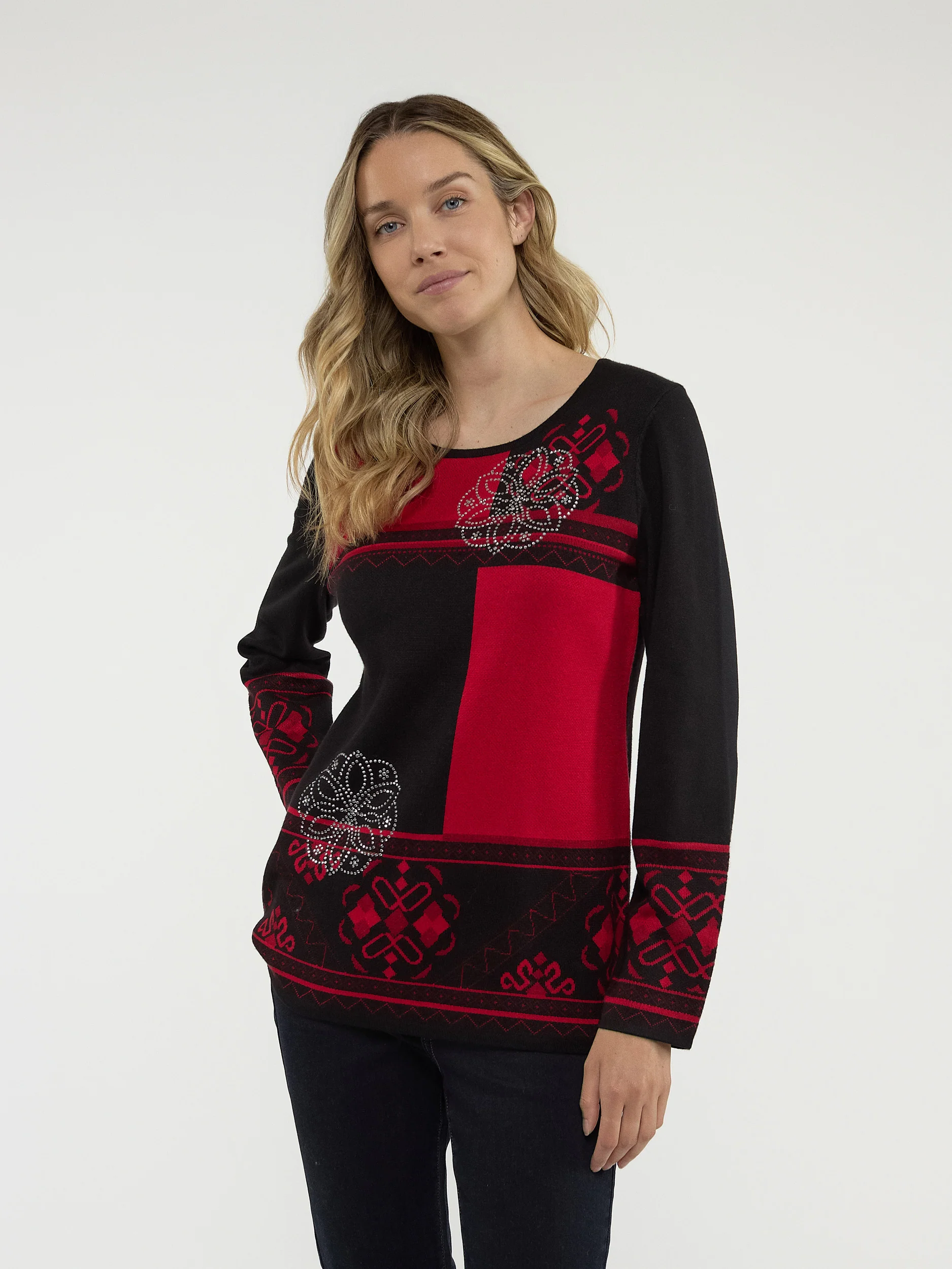 Chandail en tricot à manches longues - Image 9