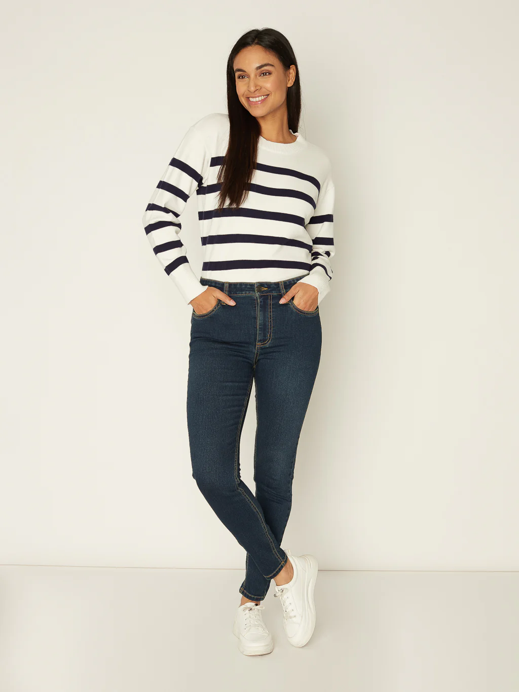 Jean skinny ajusté à la cheville - Image 9