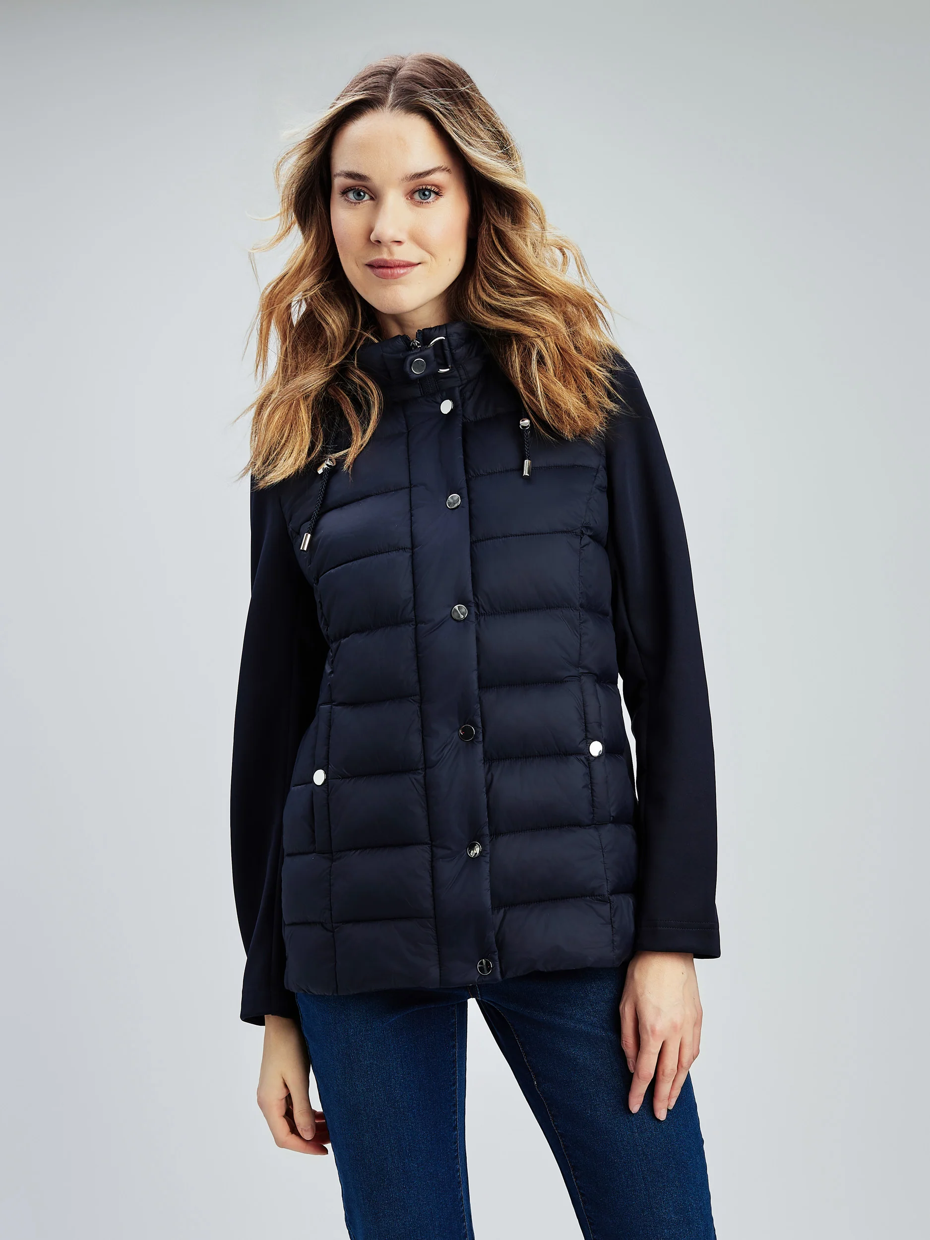 Manteau coquille court semi-ajusté - Image 6