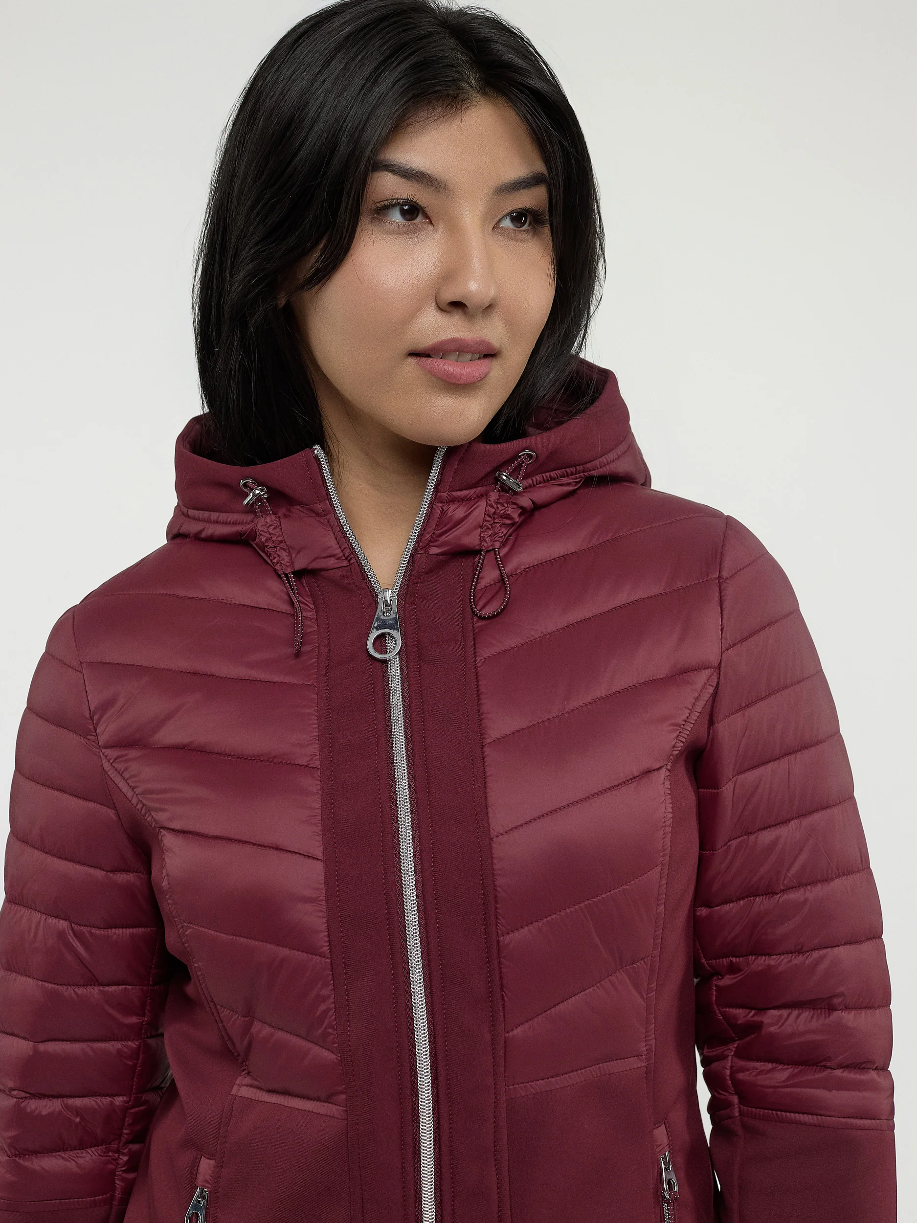 Manteau coquille mi-cuisse semi-ajusté - Image 2