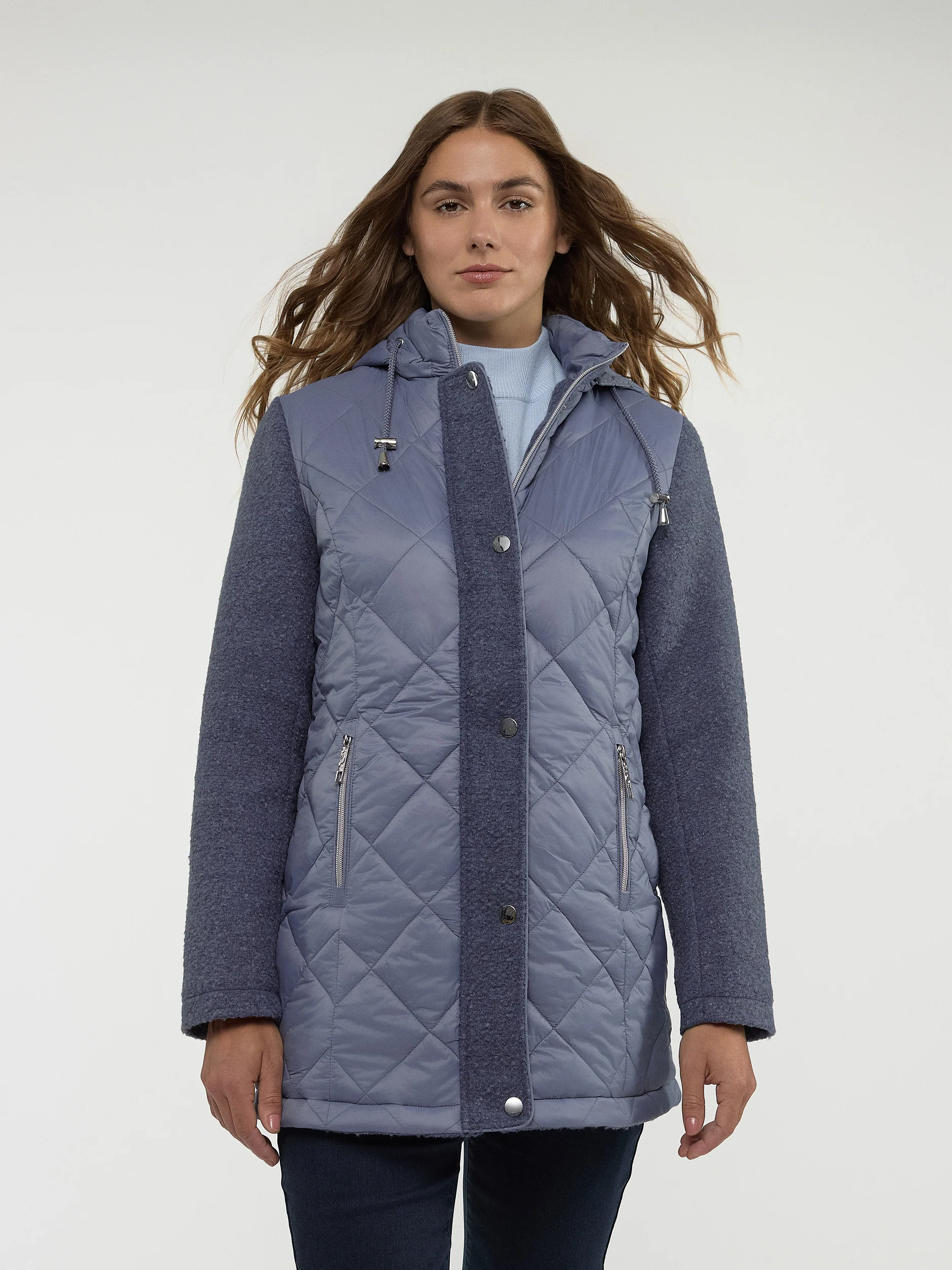 Manteau mi-cuisse semi-ajusté - Image 6