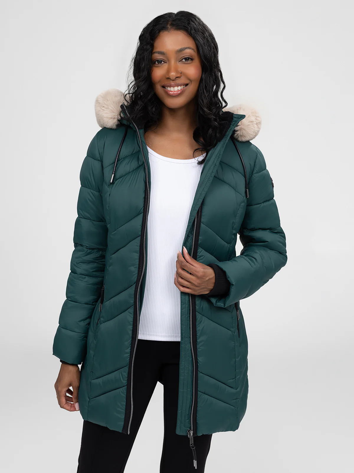 Manteau mi-cuisse semi-ajusté - Image 6