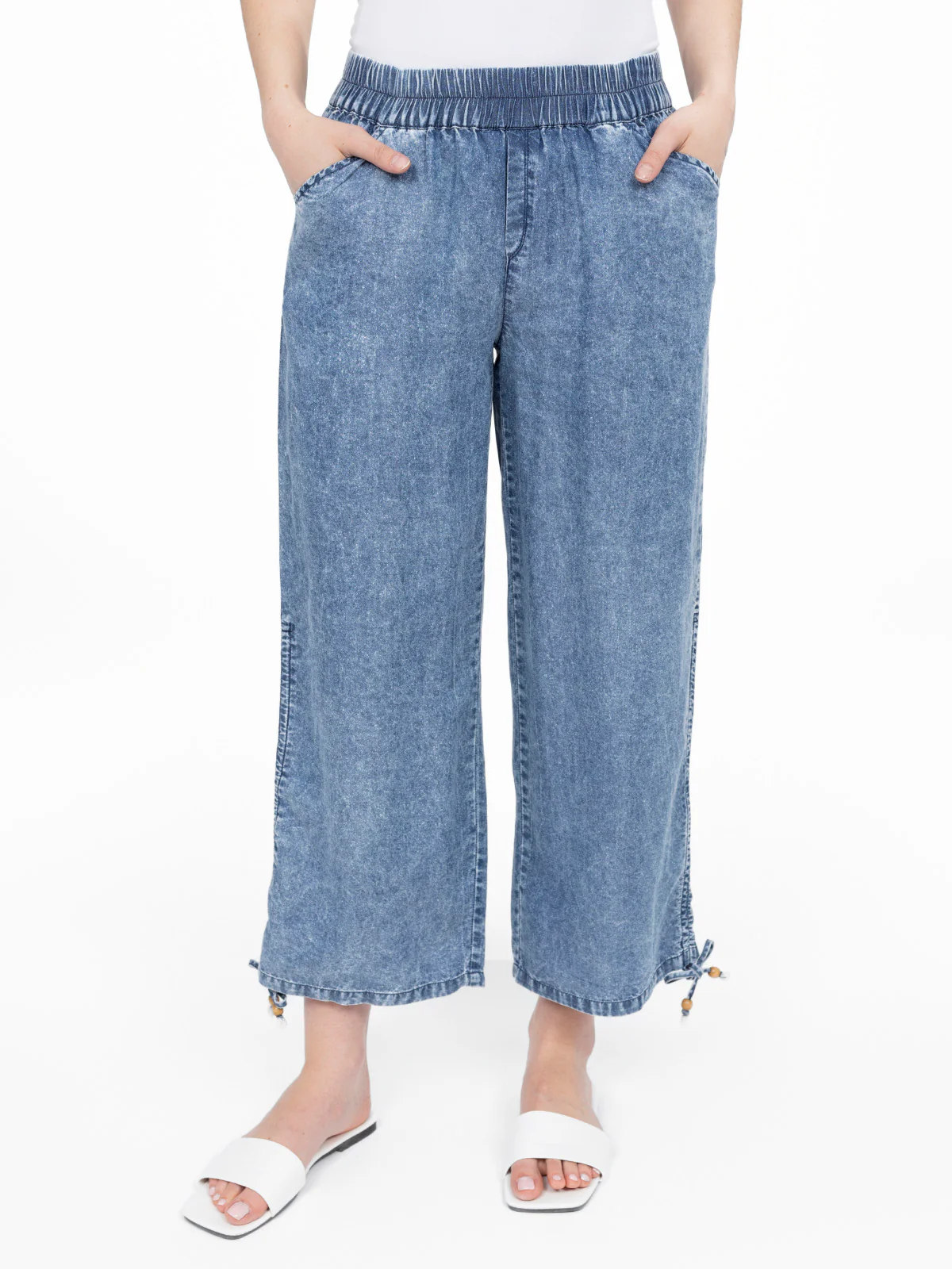 Pantalon à la cheville à enfiler - Image 2