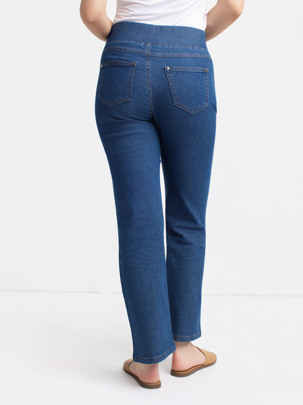 Pantalon denim à jambe évasé - Image 10