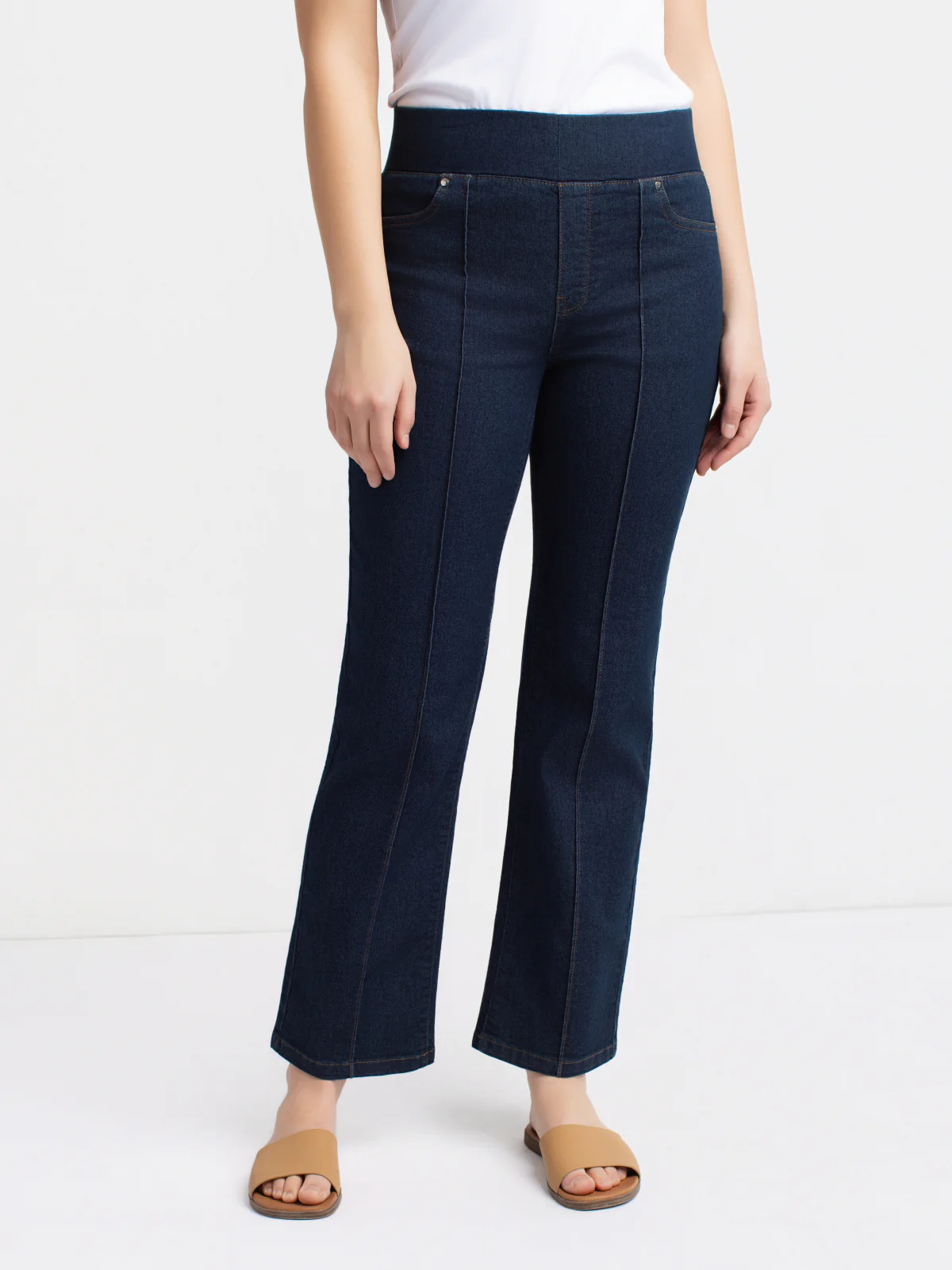 Pantalon denim à jambe évasé - Image 6