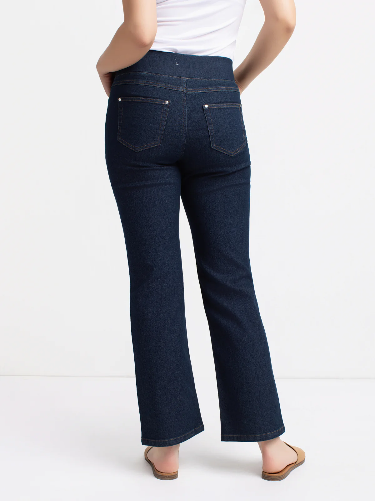 Pantalon denim à jambe évasé - Image 7