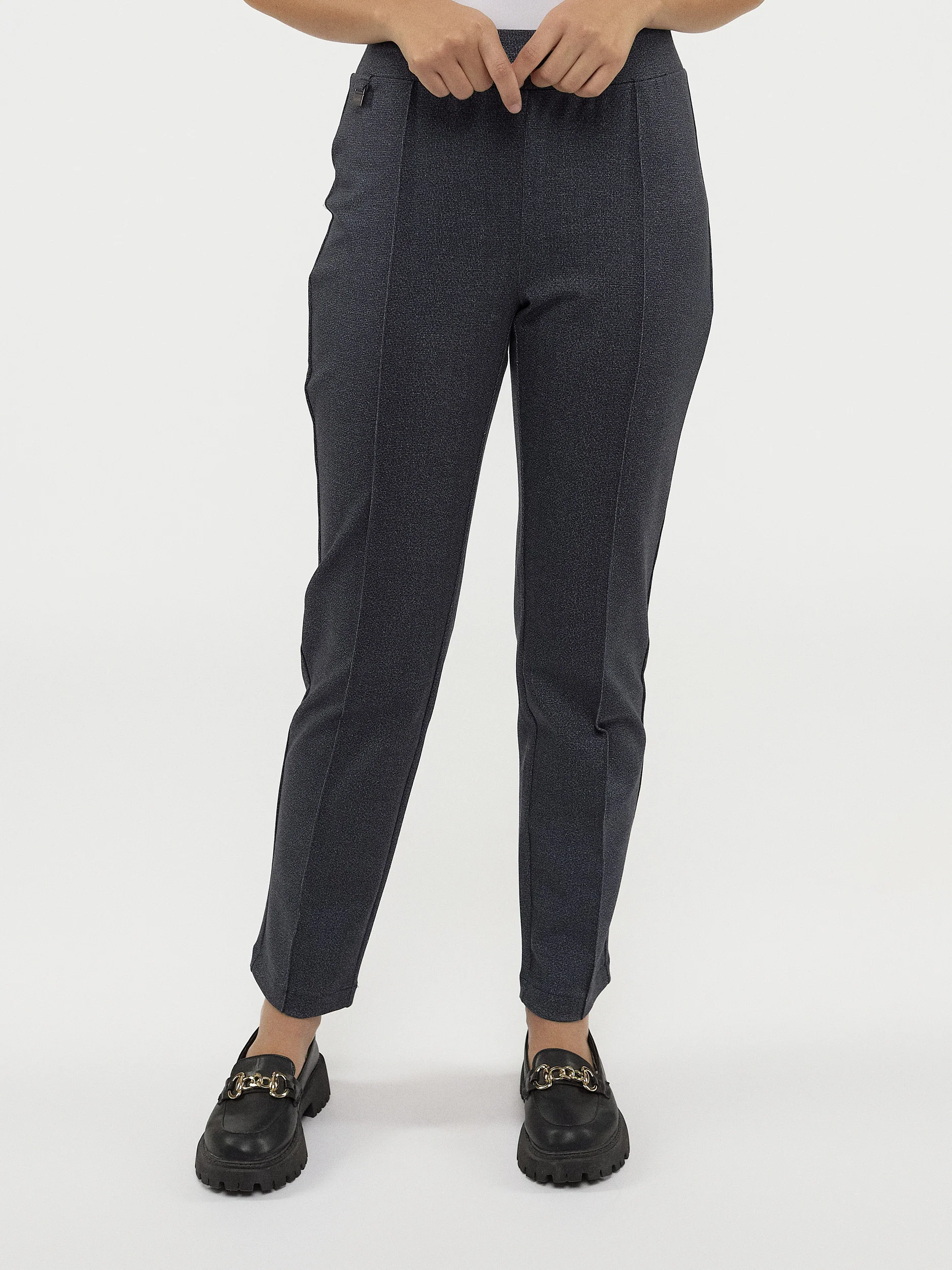 Pantalon droit semi-ajusté à enfiler - Petite - Image 14
