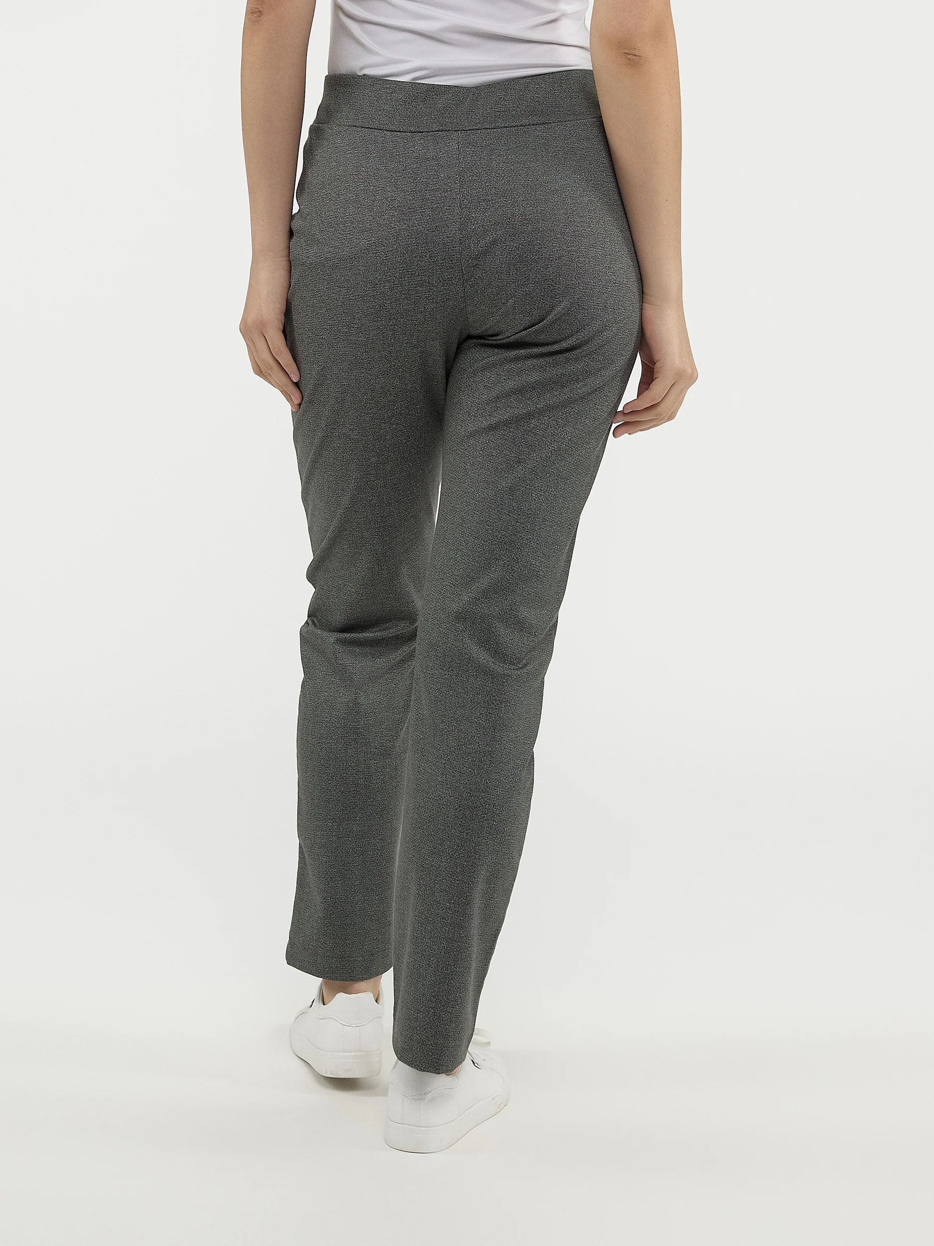 Pantalon droit semi-ajusté à enfiler - Petite - Image 7