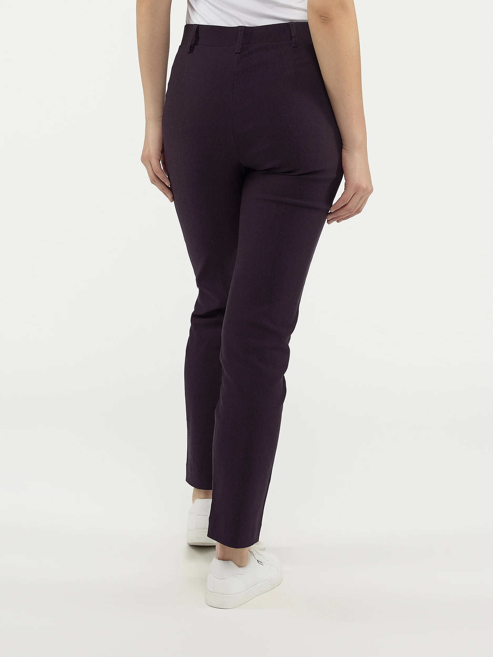 Pantalon droit semi-ajusté à enfiler - Petite - Image 11