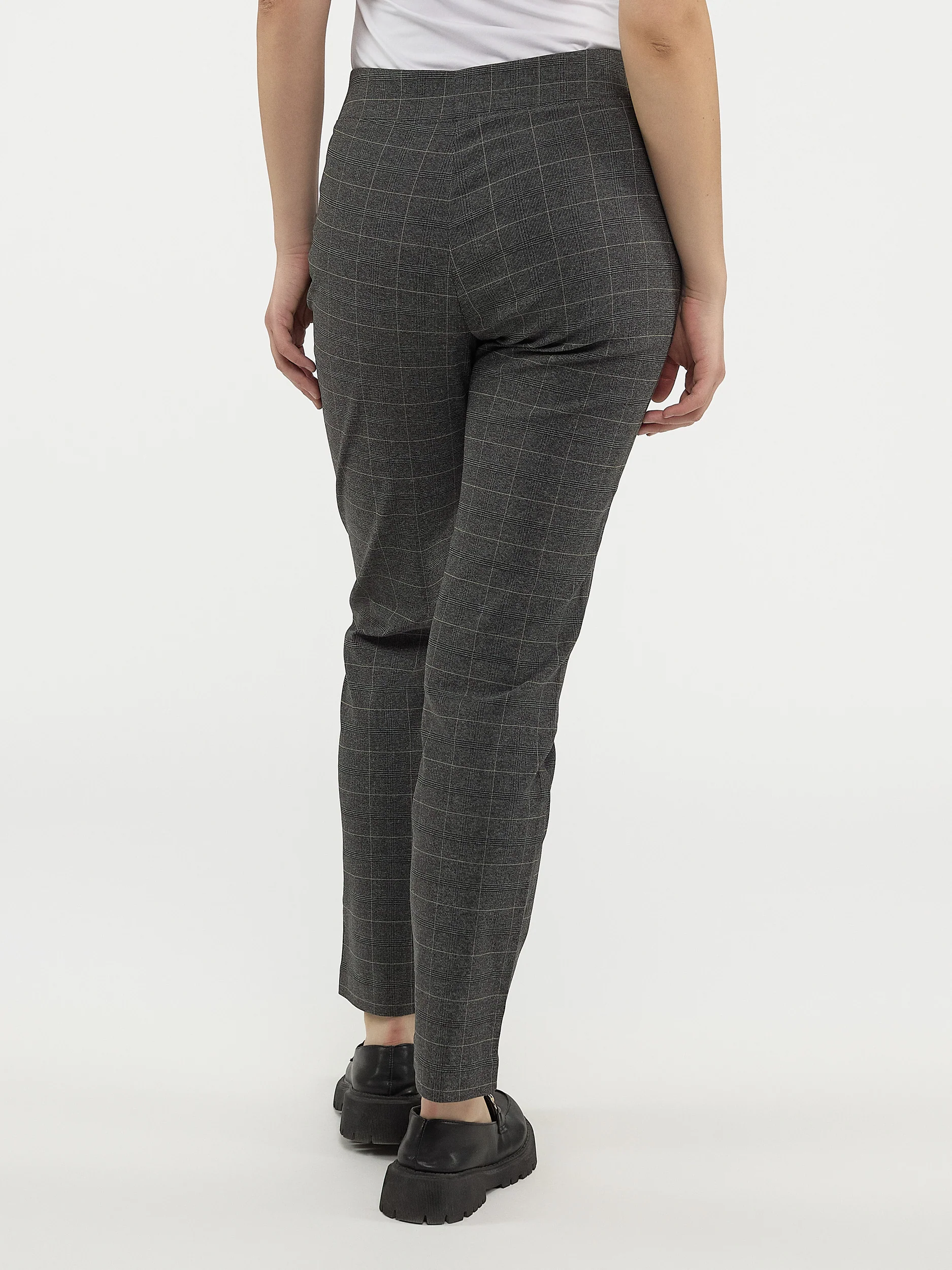 Pantalon droit semi-ajusté à enfiler - Petite - Image 3