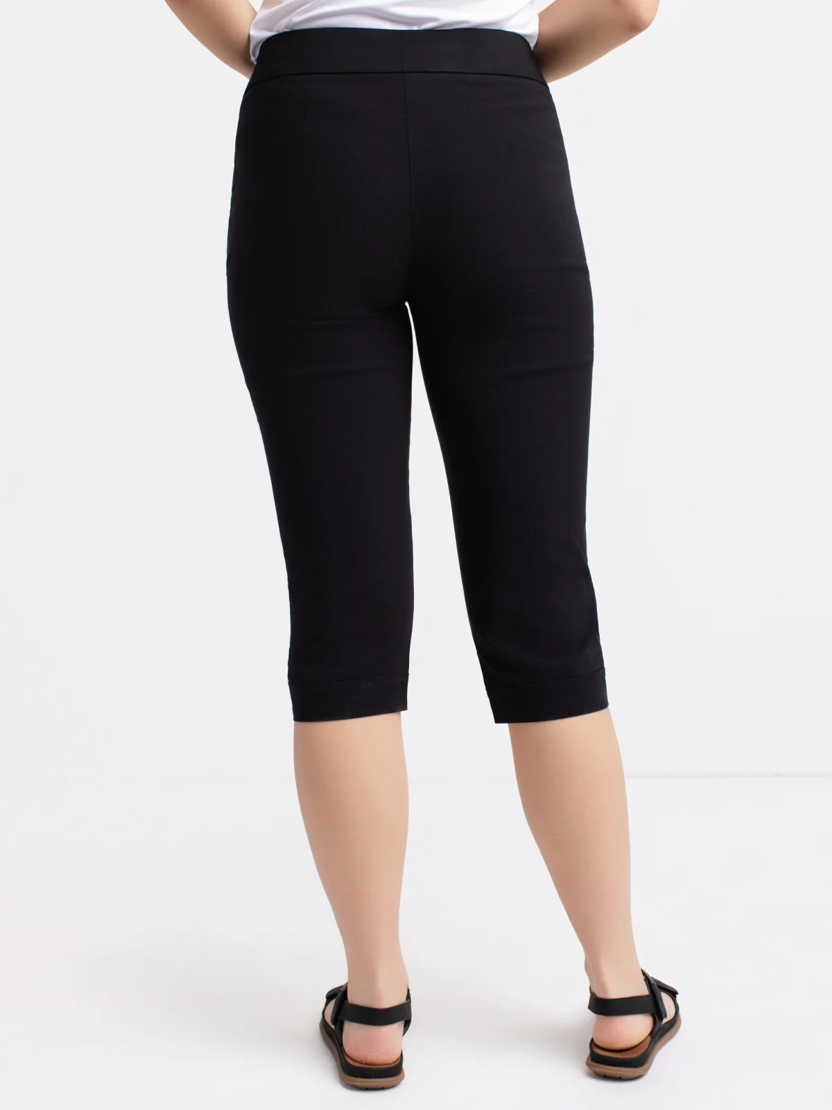 Pantalon droit semi-ajusté à enfiler - Petite - Image 10