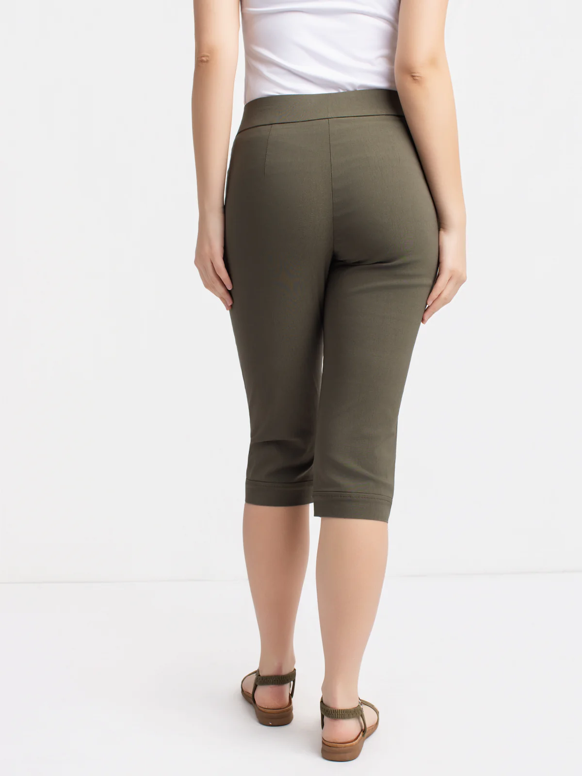 Pantalon droit semi-ajusté à enfiler - Petite - Image 16