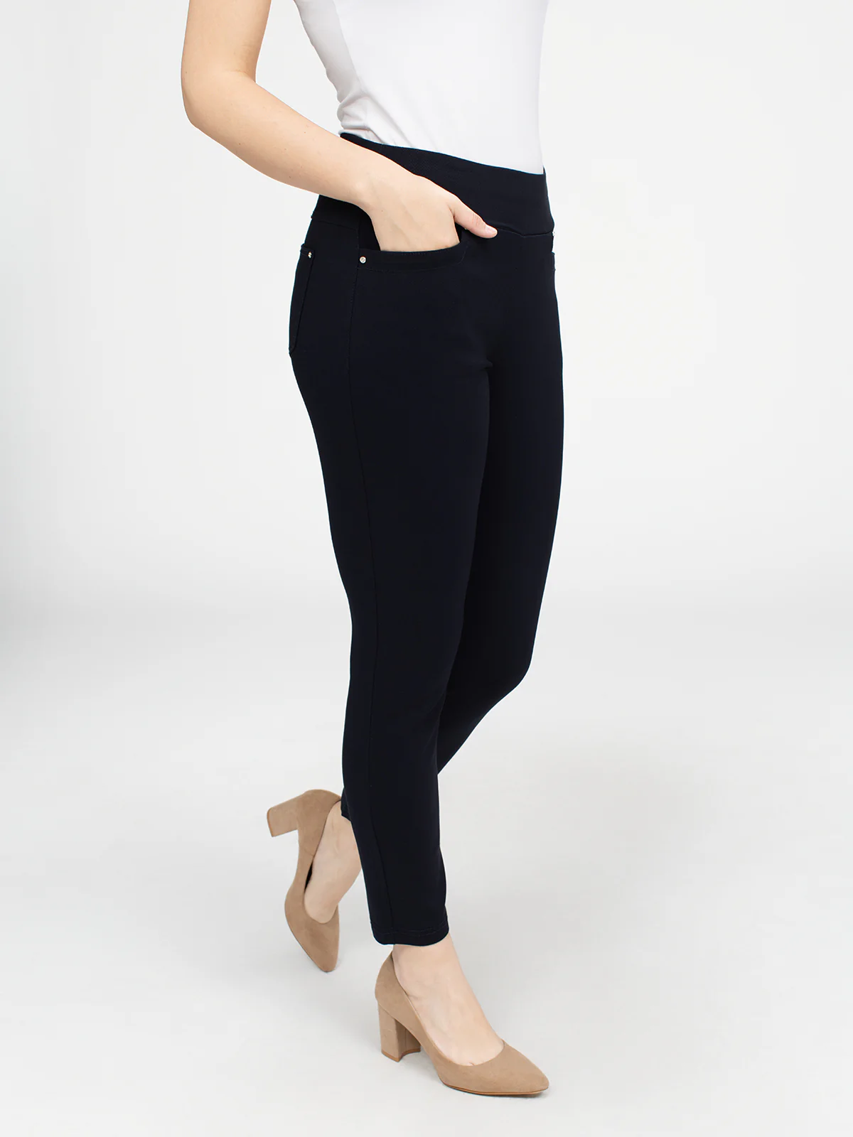 Pantalon étroit à enfiler - Petite - Image 5