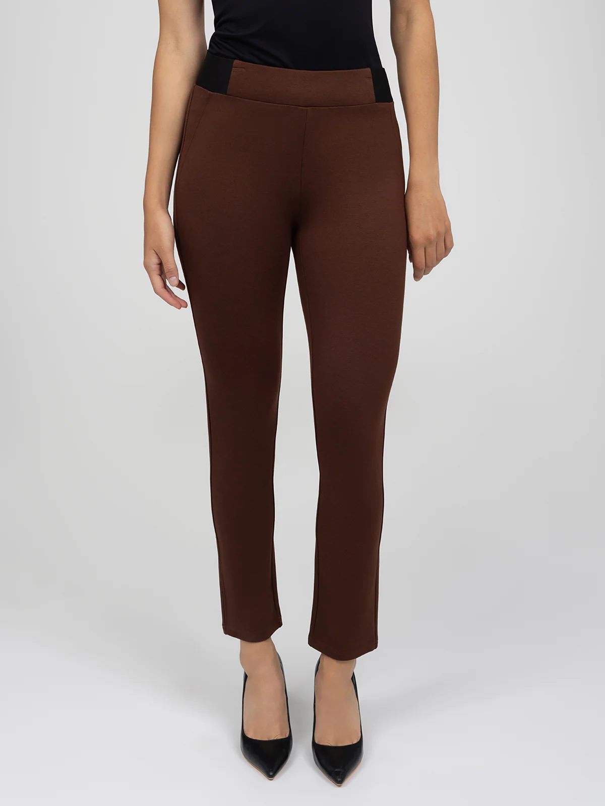 Pantalon étroit ajusté à la cheville à enfiler - Image 14