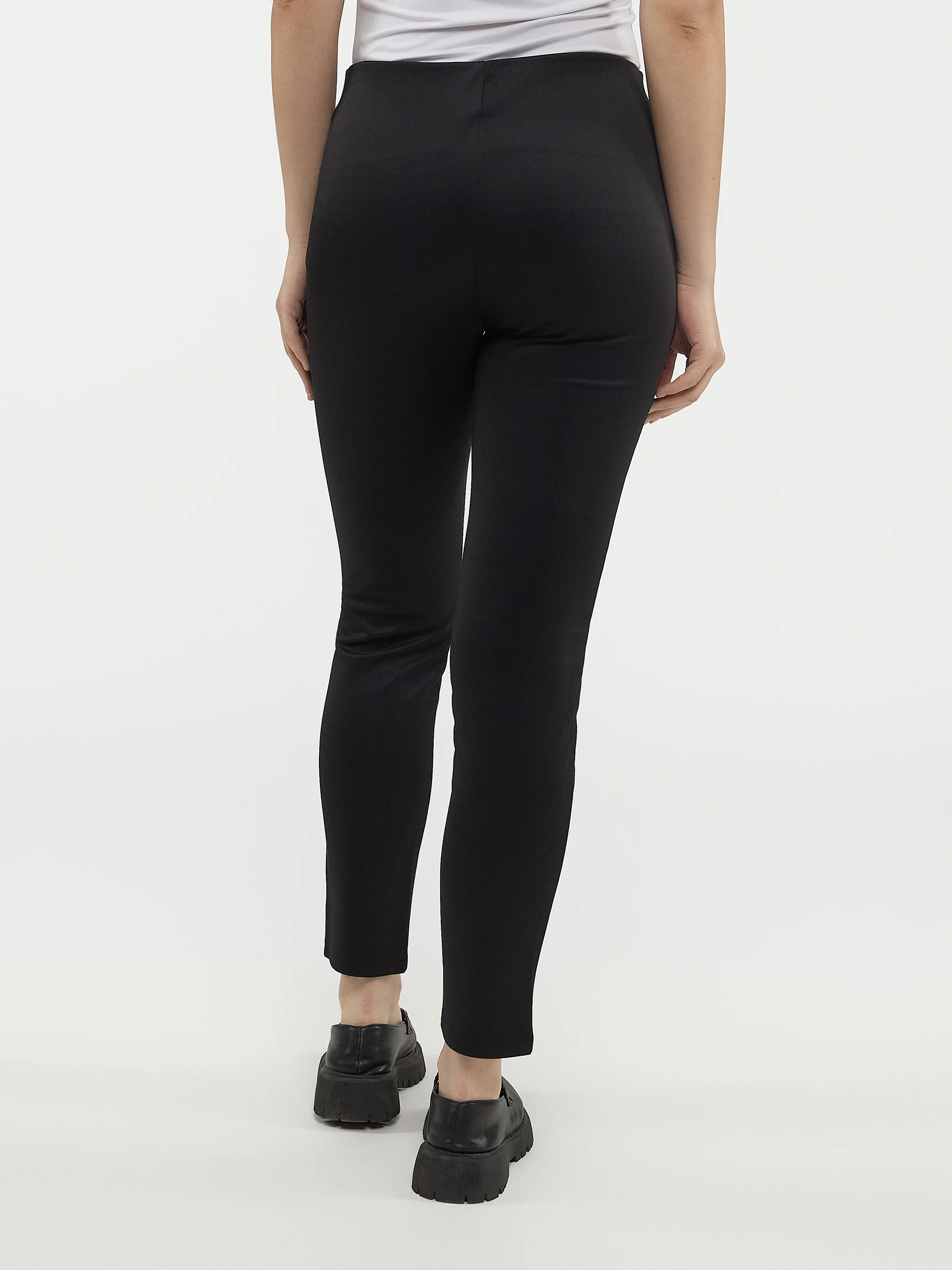Pantalon étroit semi-ajusté à enfiler - Image 3