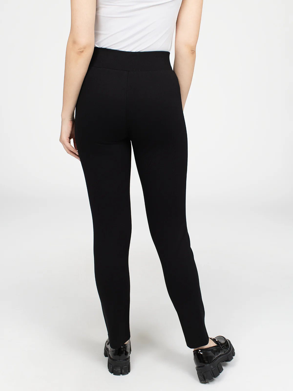 Pantalon étroit semi-ajusté à enfiler - Image 3
